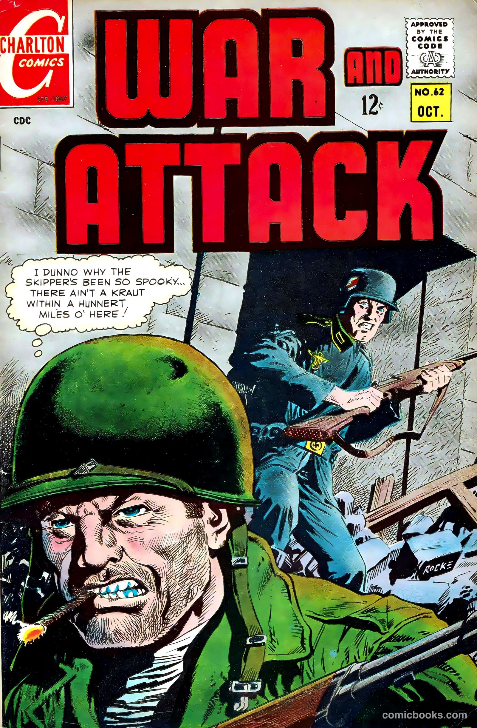 War and Attack #62 (1967) — page 1 of 36