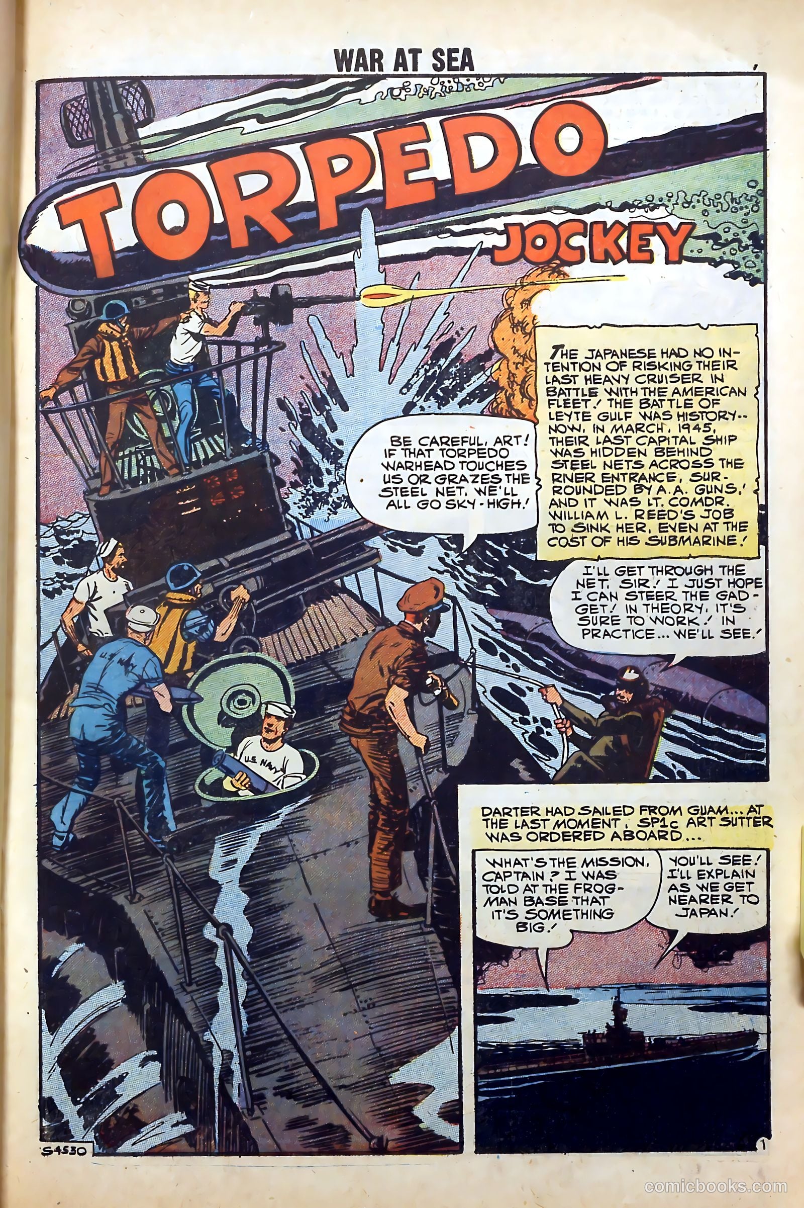 War at Sea #29 (1959) — page 3 of 35