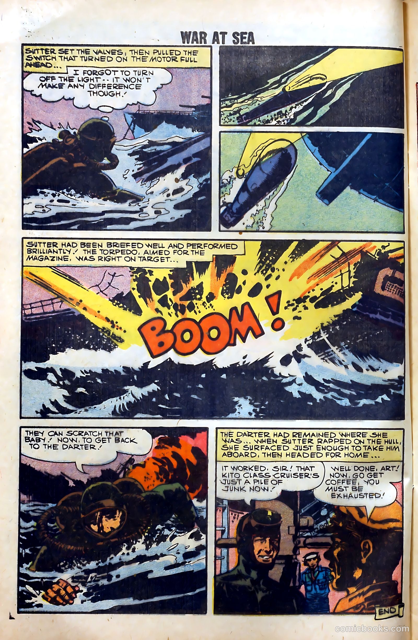 War at Sea #29 (1959) — page 8 of 35