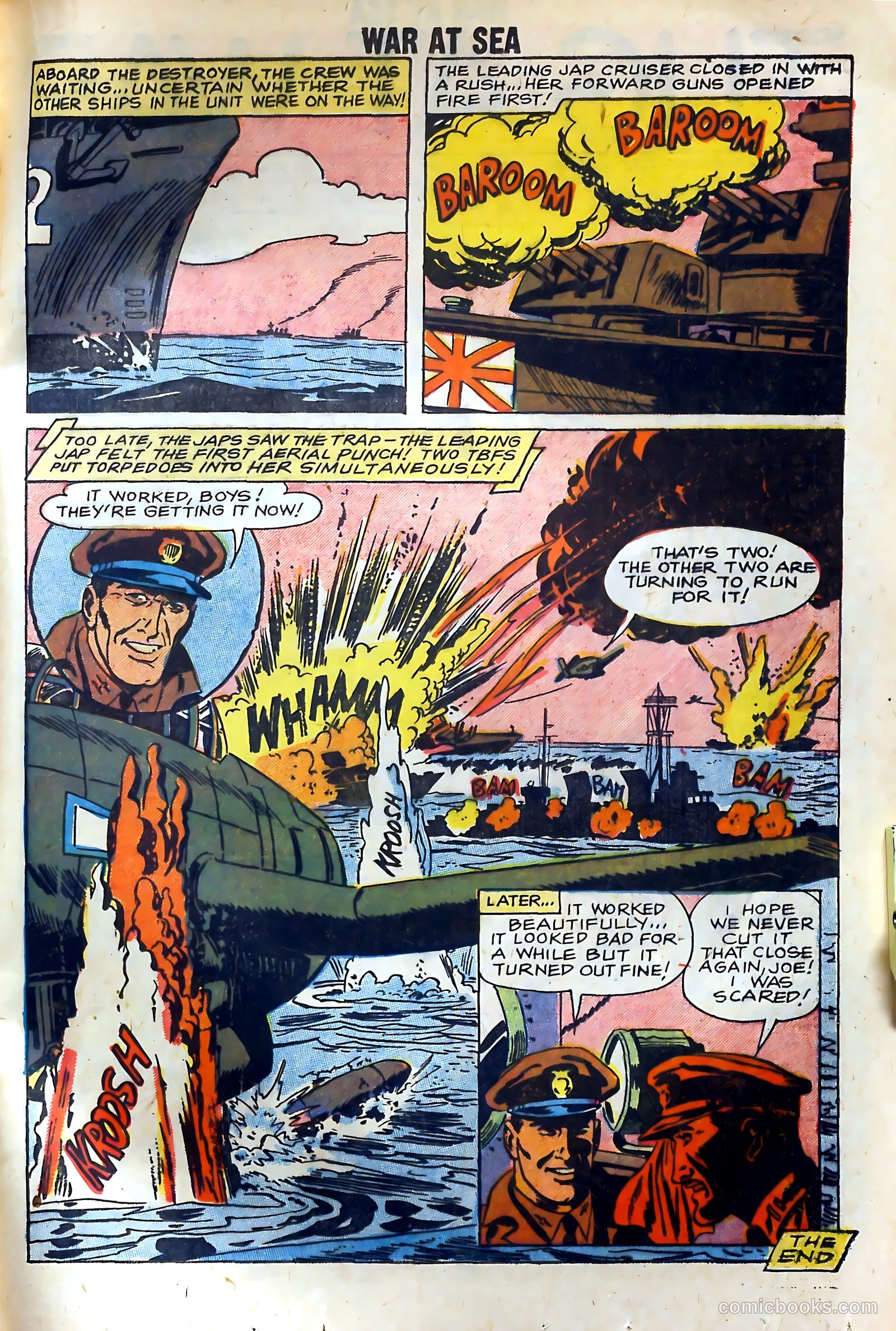 War at Sea #29 (1959) — page 17 of 35