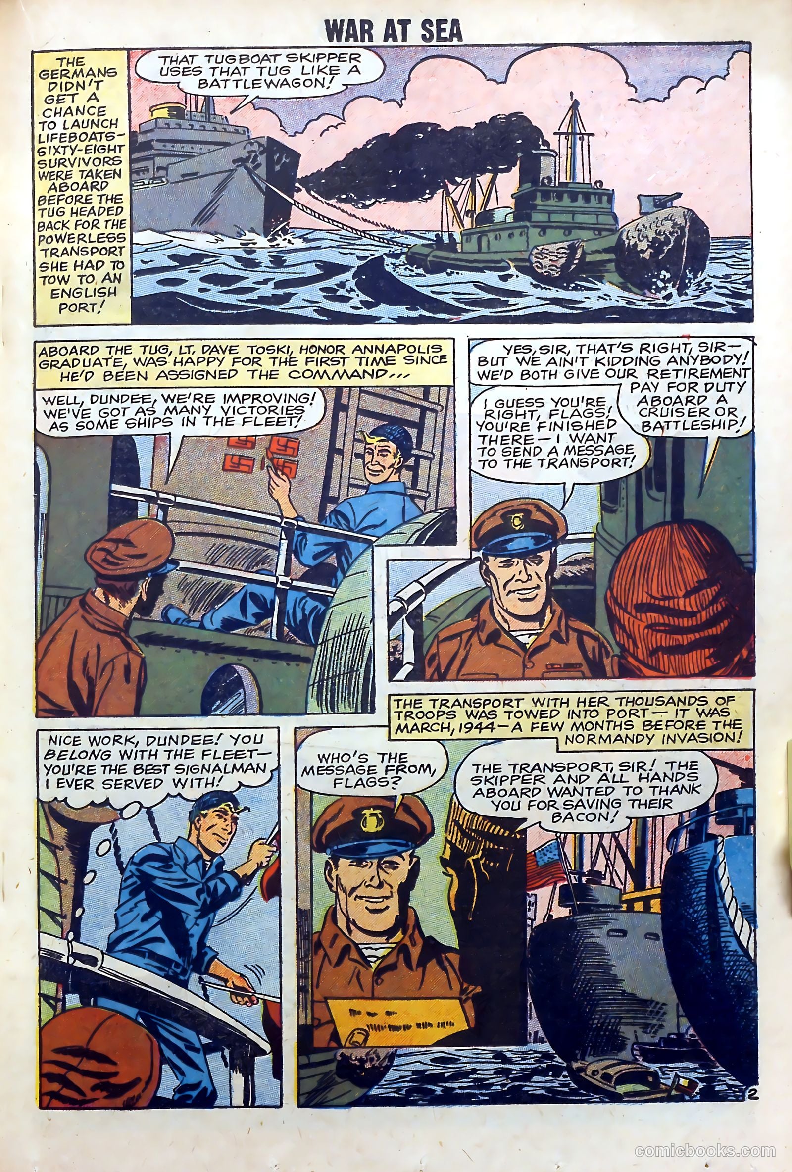 War at Sea #29 (1959) — page 19 of 35