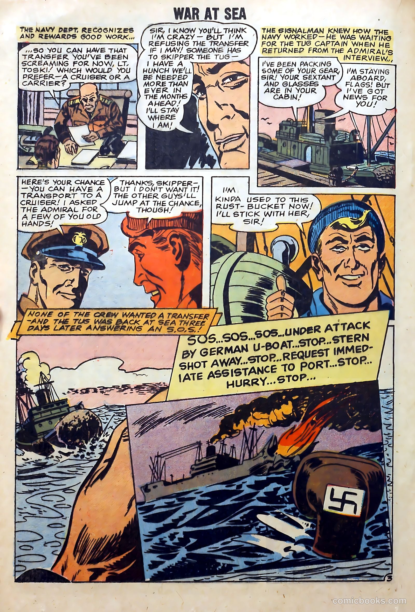 War at Sea #29 (1959) — page 20 of 35