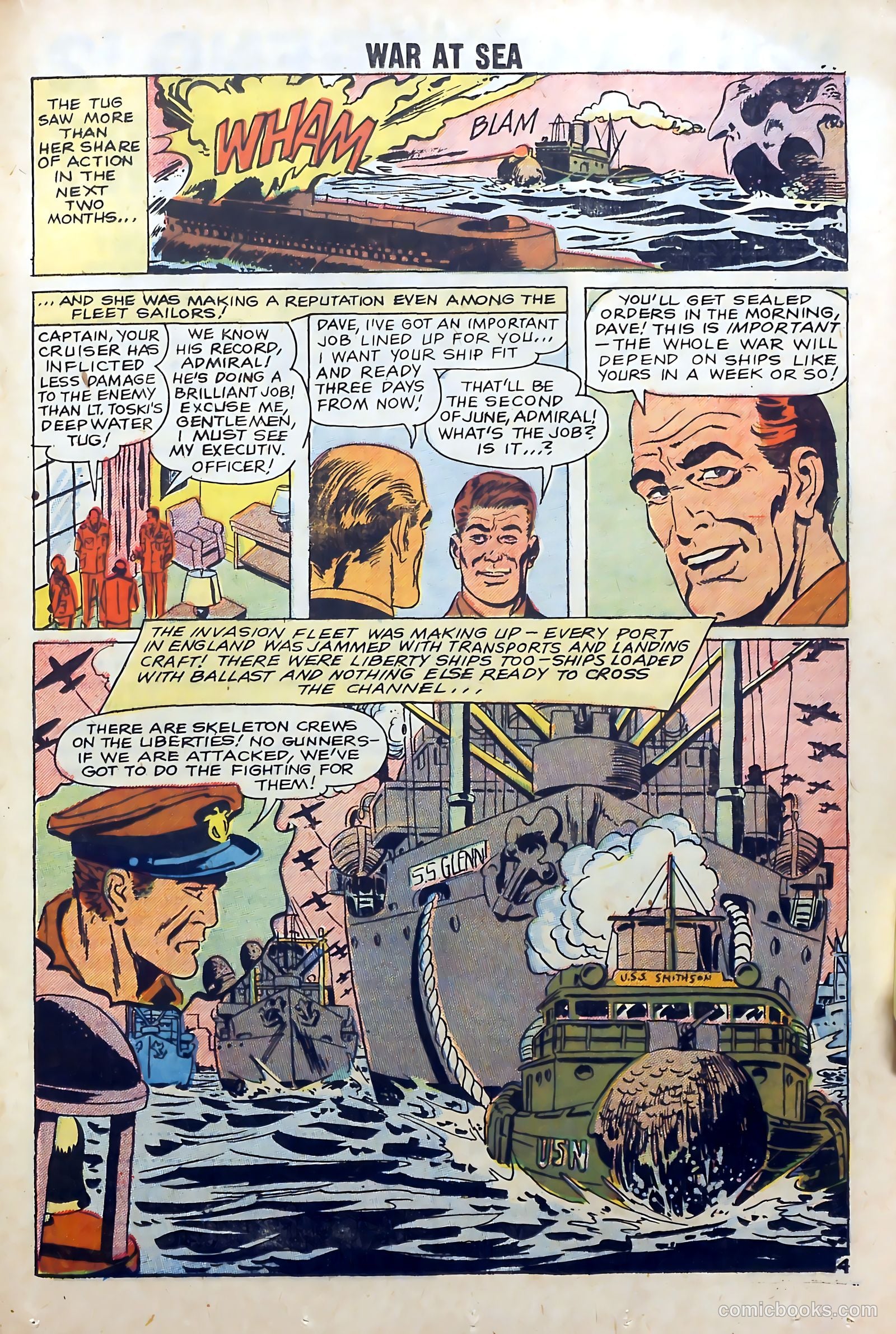 War at Sea #29 (1959) — page 21 of 35