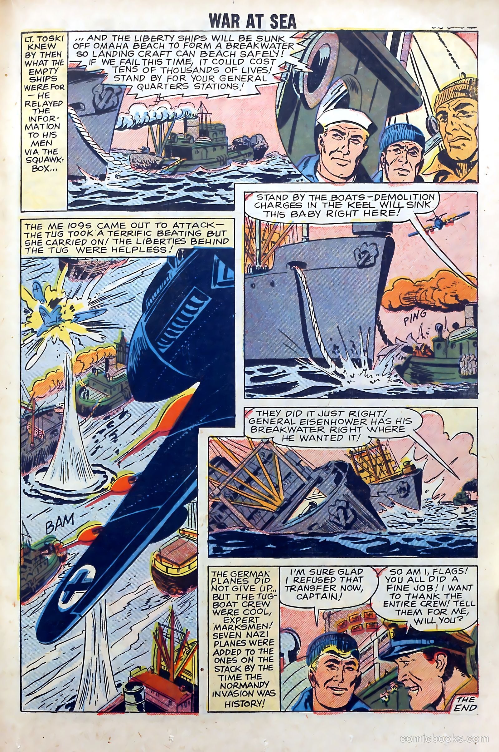 War at Sea #29 (1959) — page 23 of 35