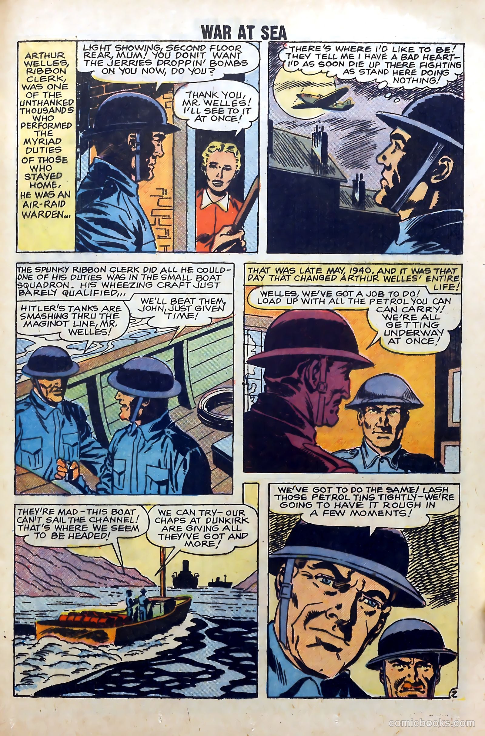 War at Sea #29 (1959) — page 25 of 35