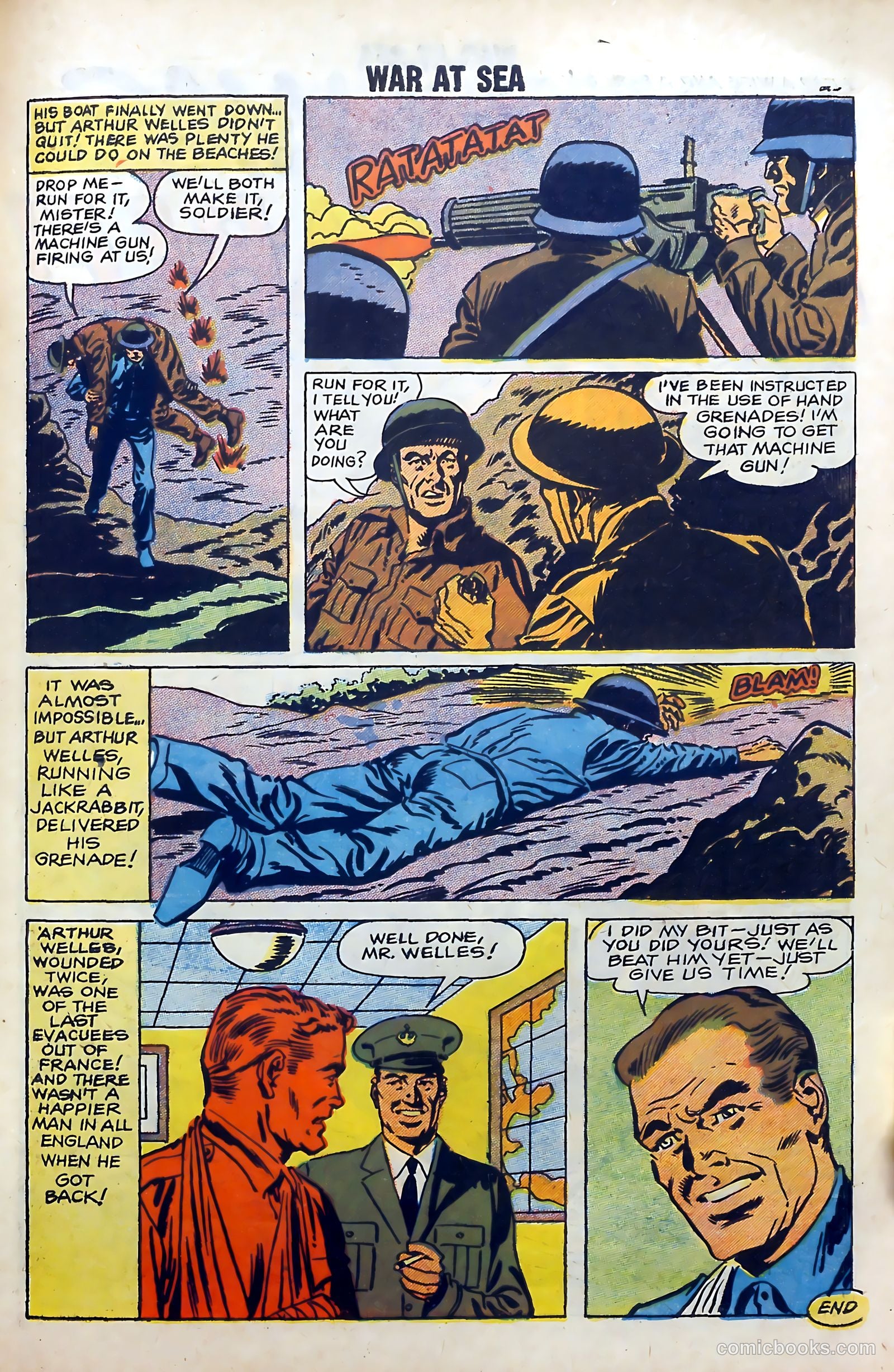 War at Sea #29 (1959) — page 27 of 35