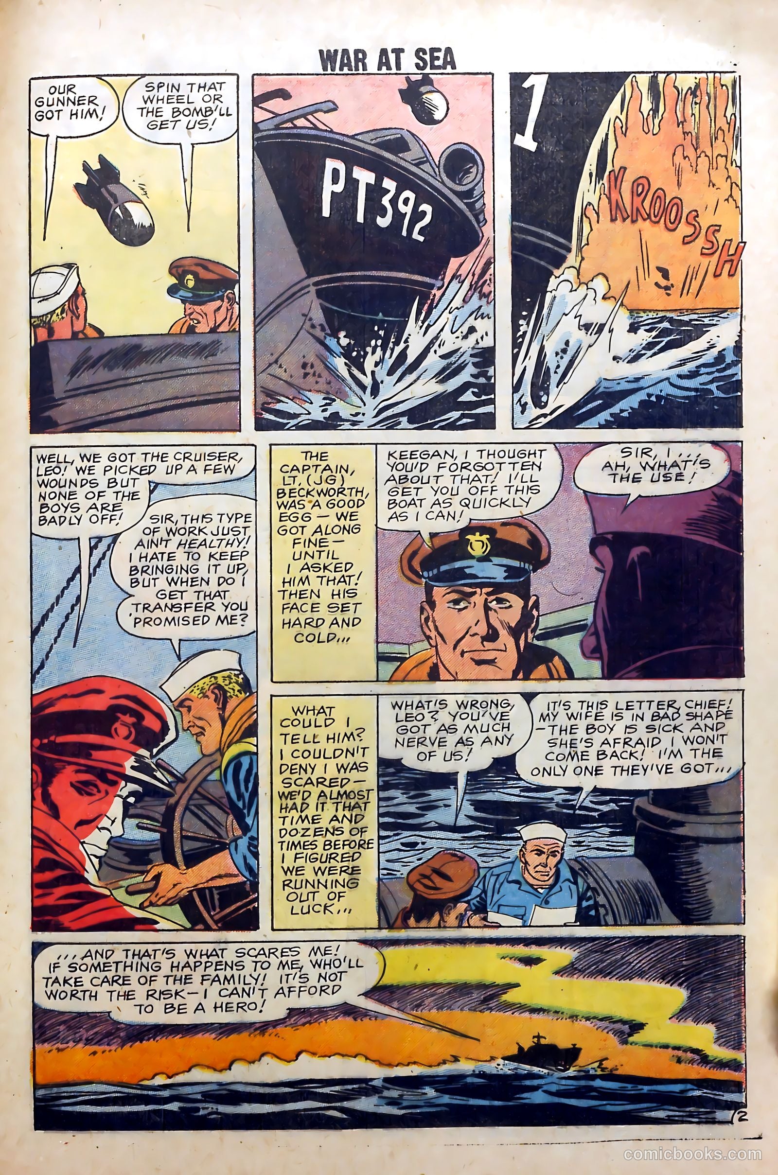 War at Sea #29 (1959) — page 29 of 35