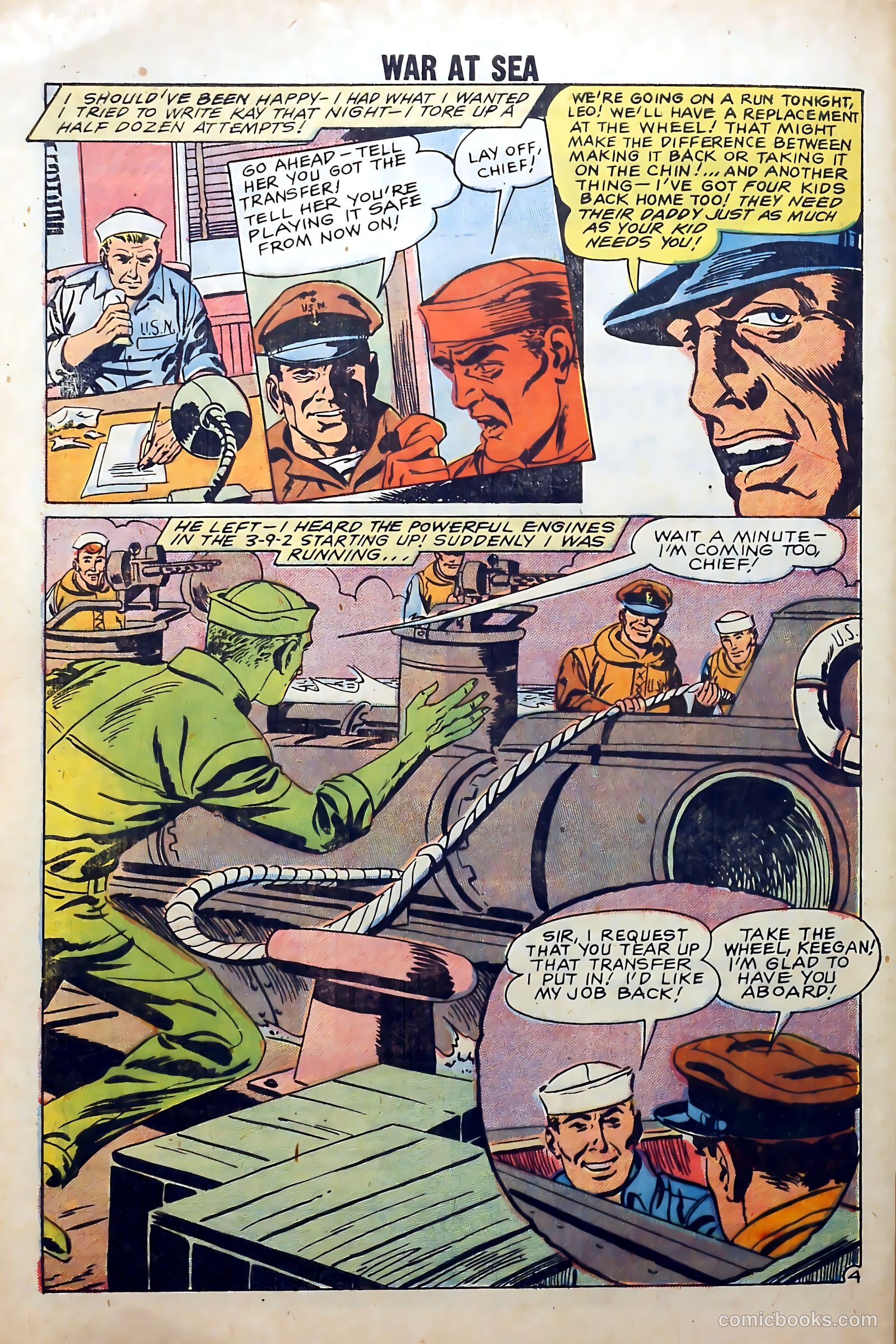 War at Sea #29 (1959) — page 32 of 35