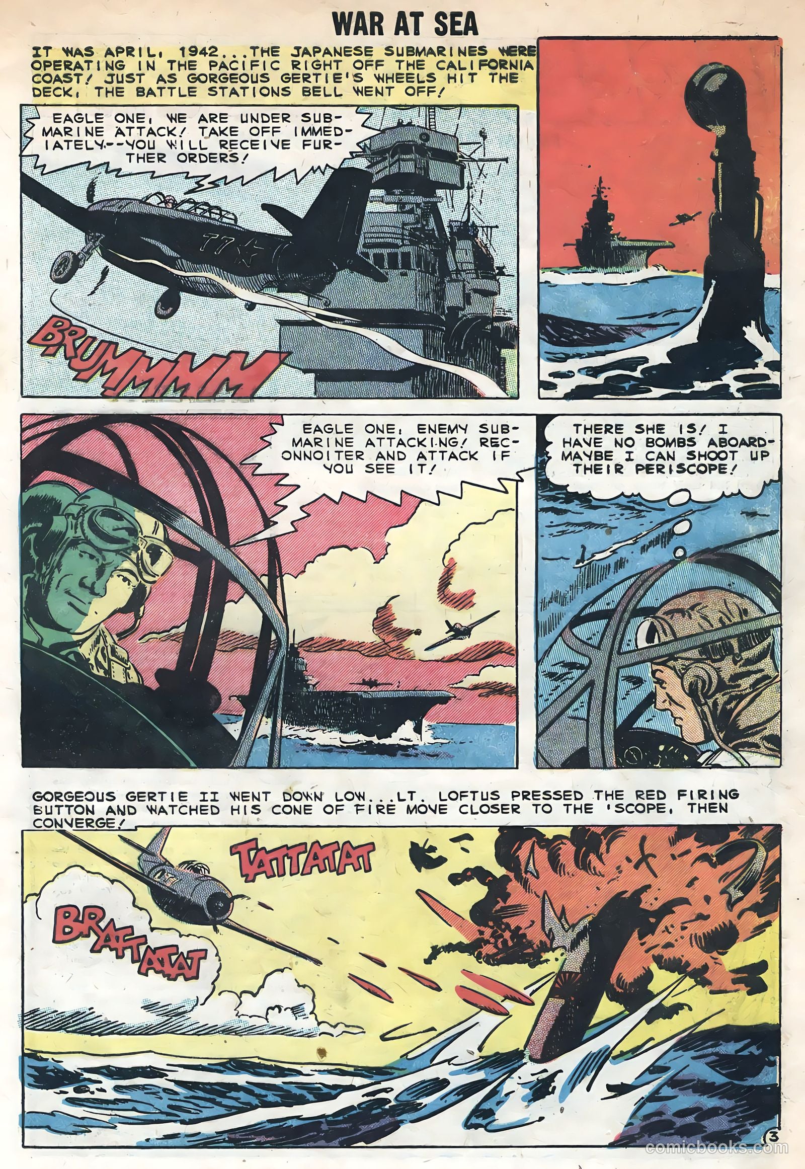 War at Sea #30 (1959) — page 5 of 35