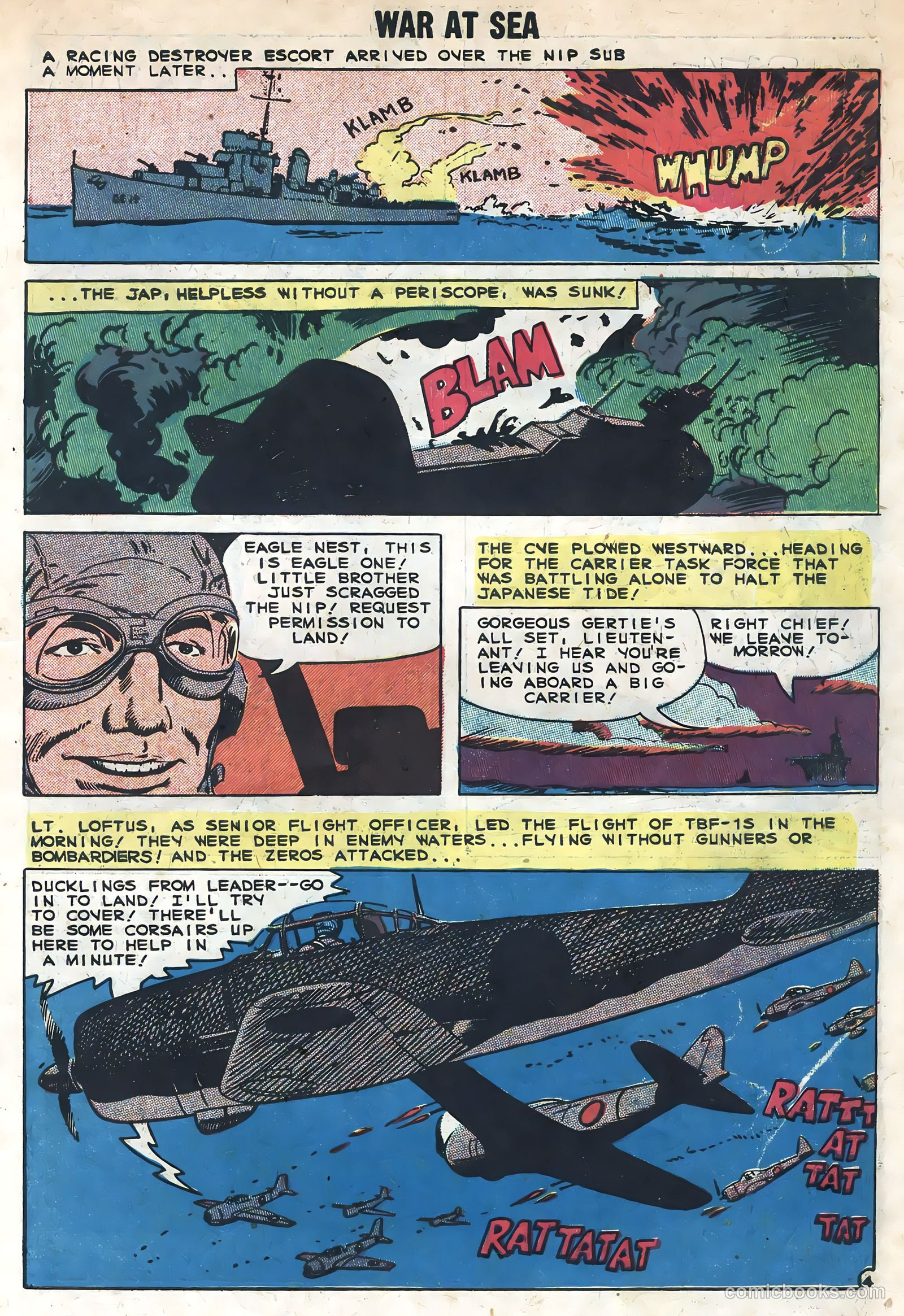 War at Sea #30 (1959) — page 7 of 35