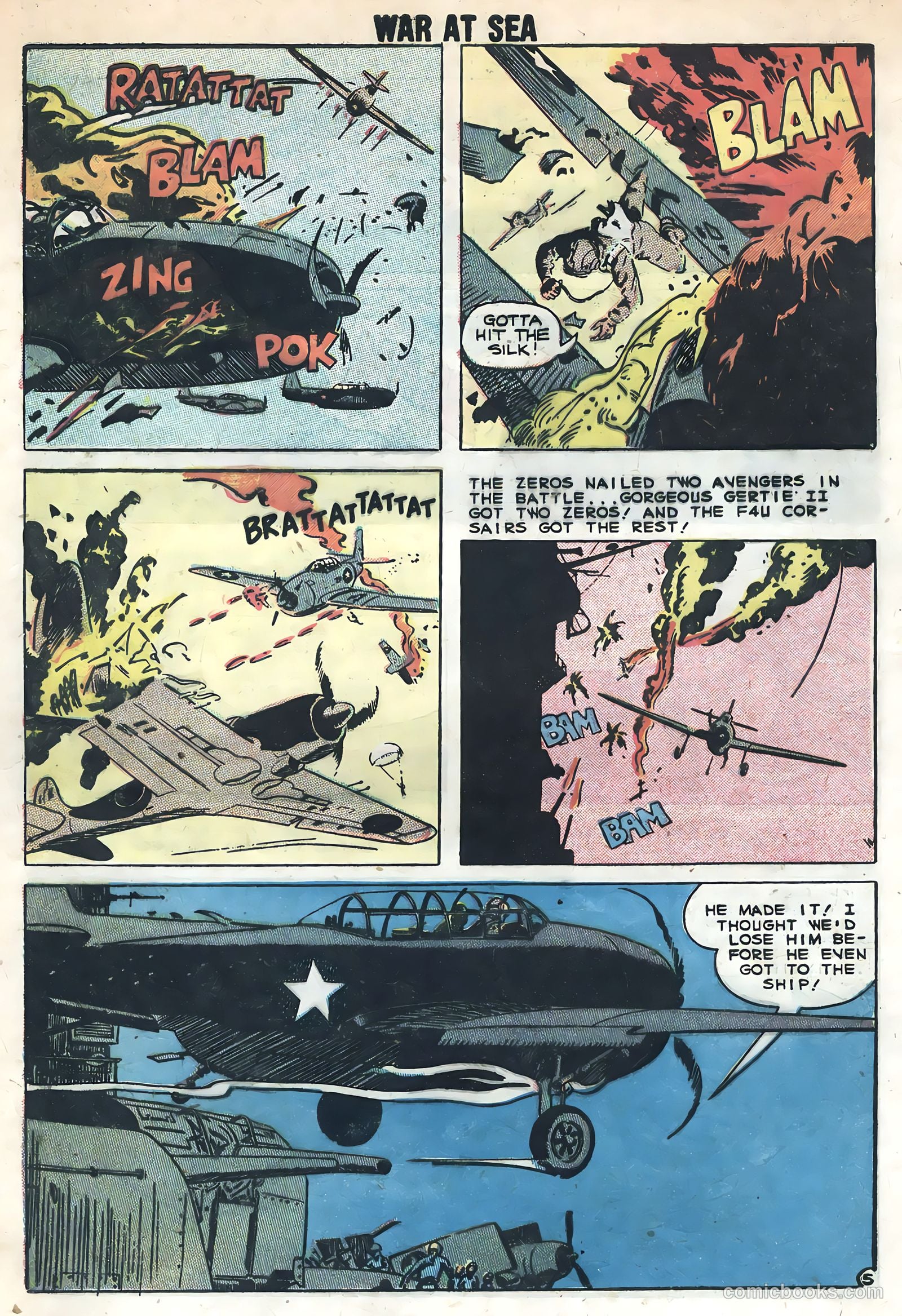 War at Sea #30 (1959) — page 8 of 35