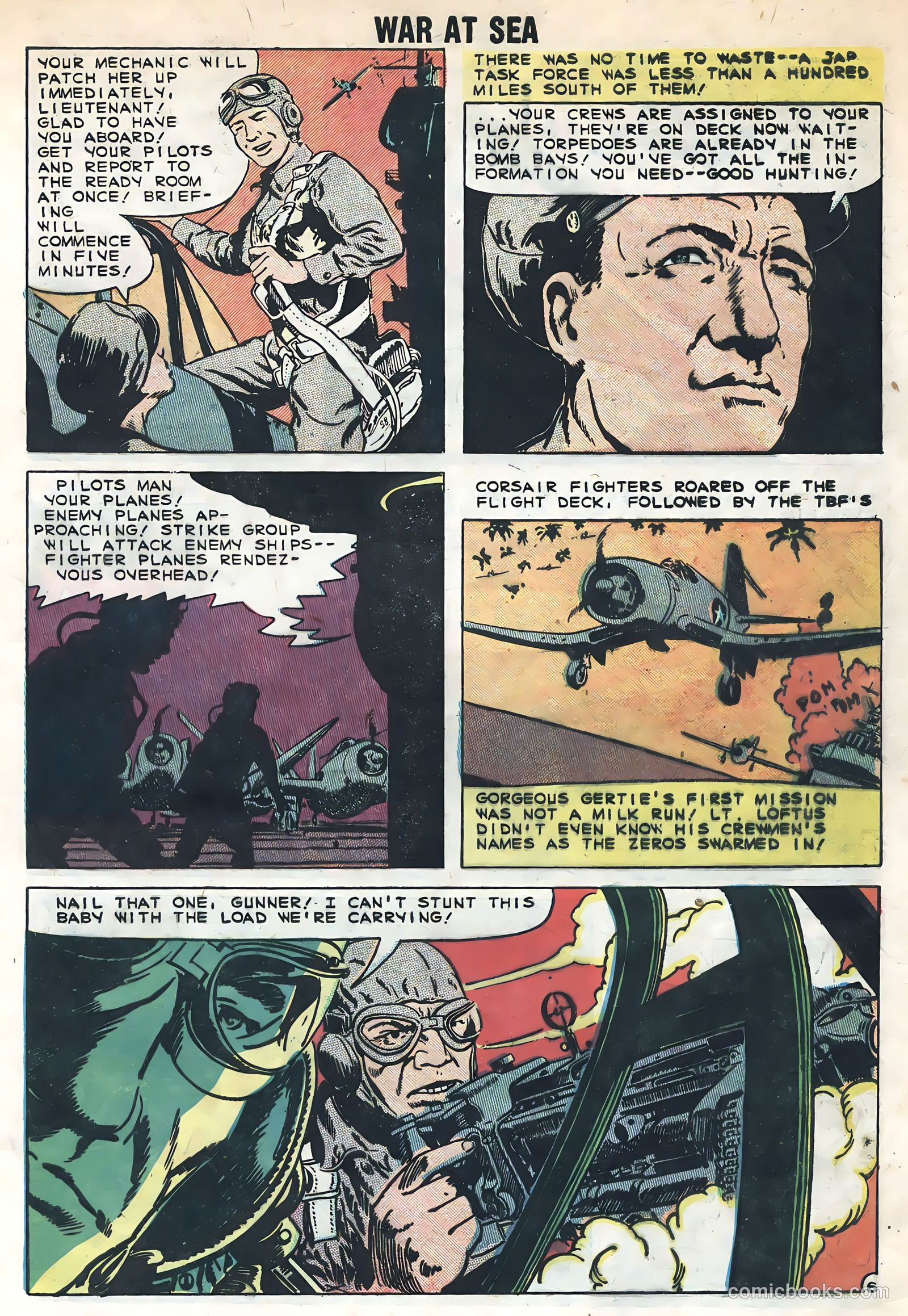 War at Sea #30 (1959) — page 9 of 35