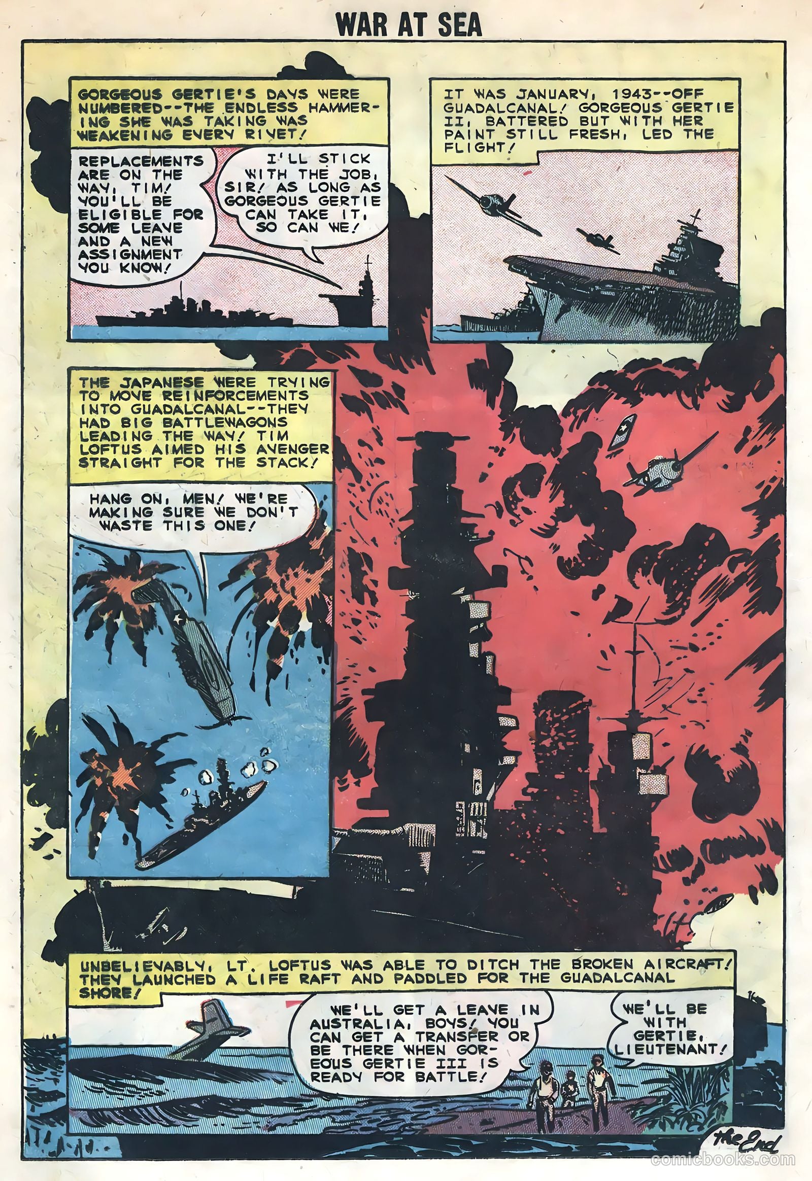 War at Sea #30 (1959) — page 12 of 35