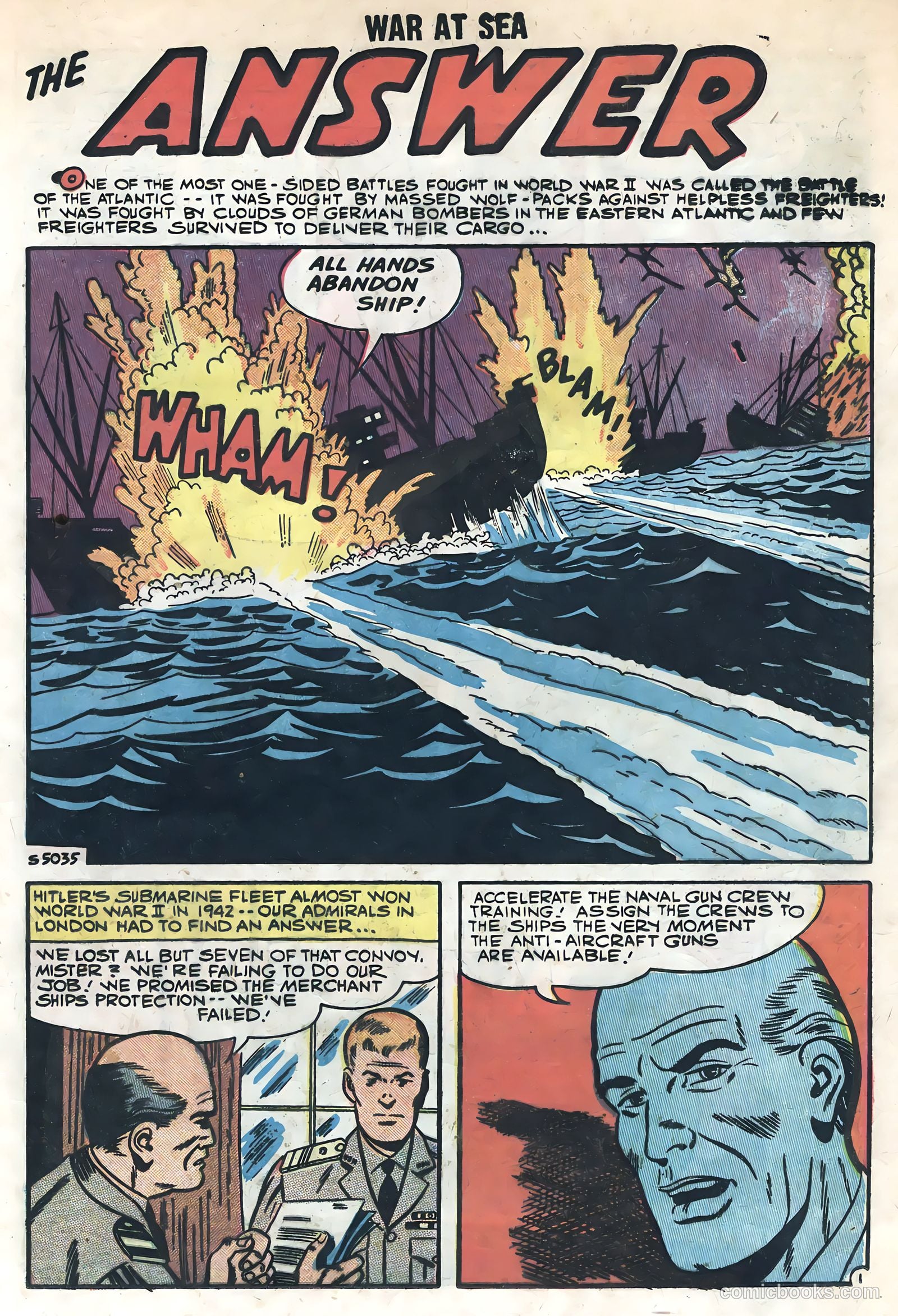 War at Sea #30 (1959) — page 13 of 35
