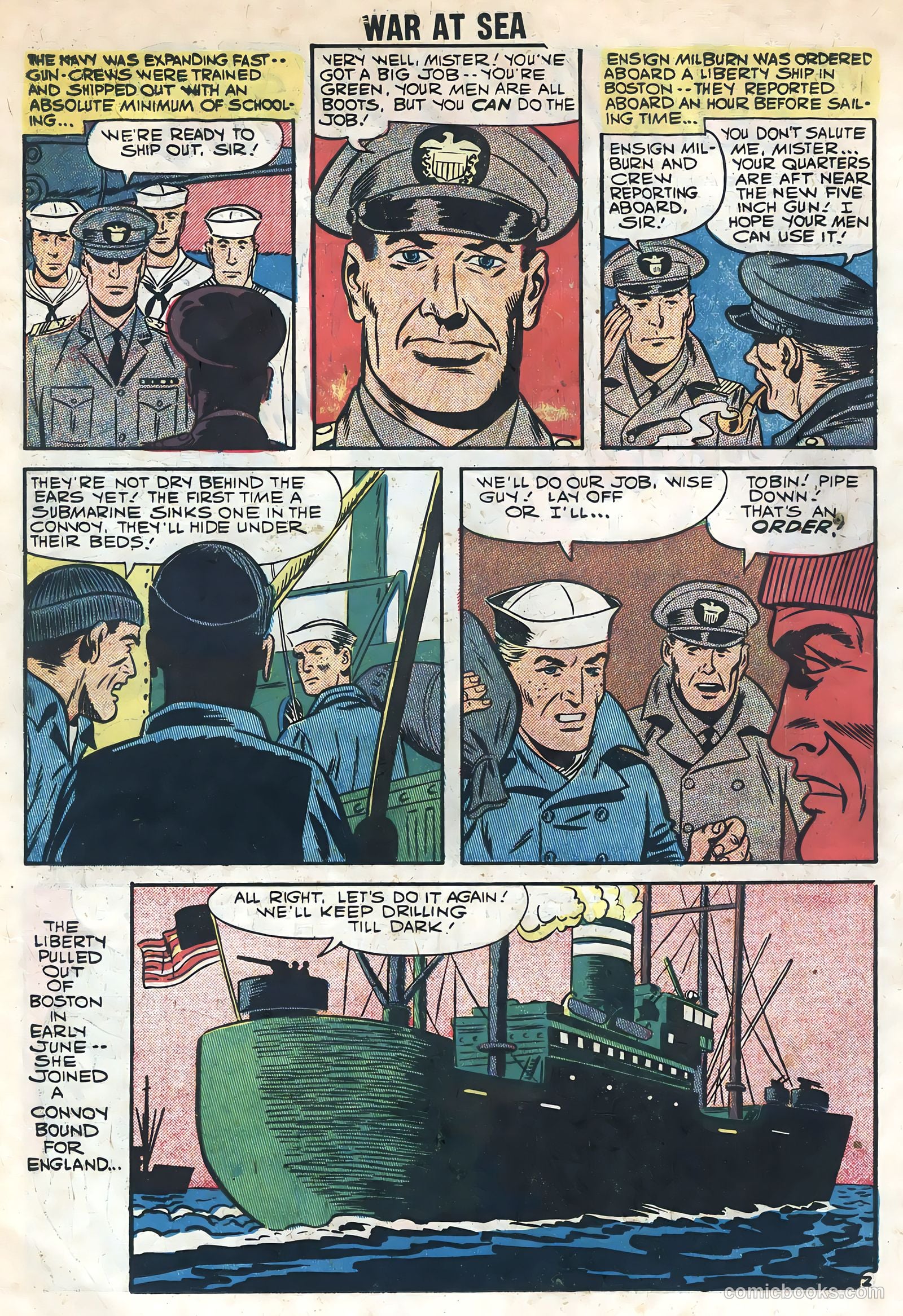 War at Sea #30 (1959) — page 14 of 35