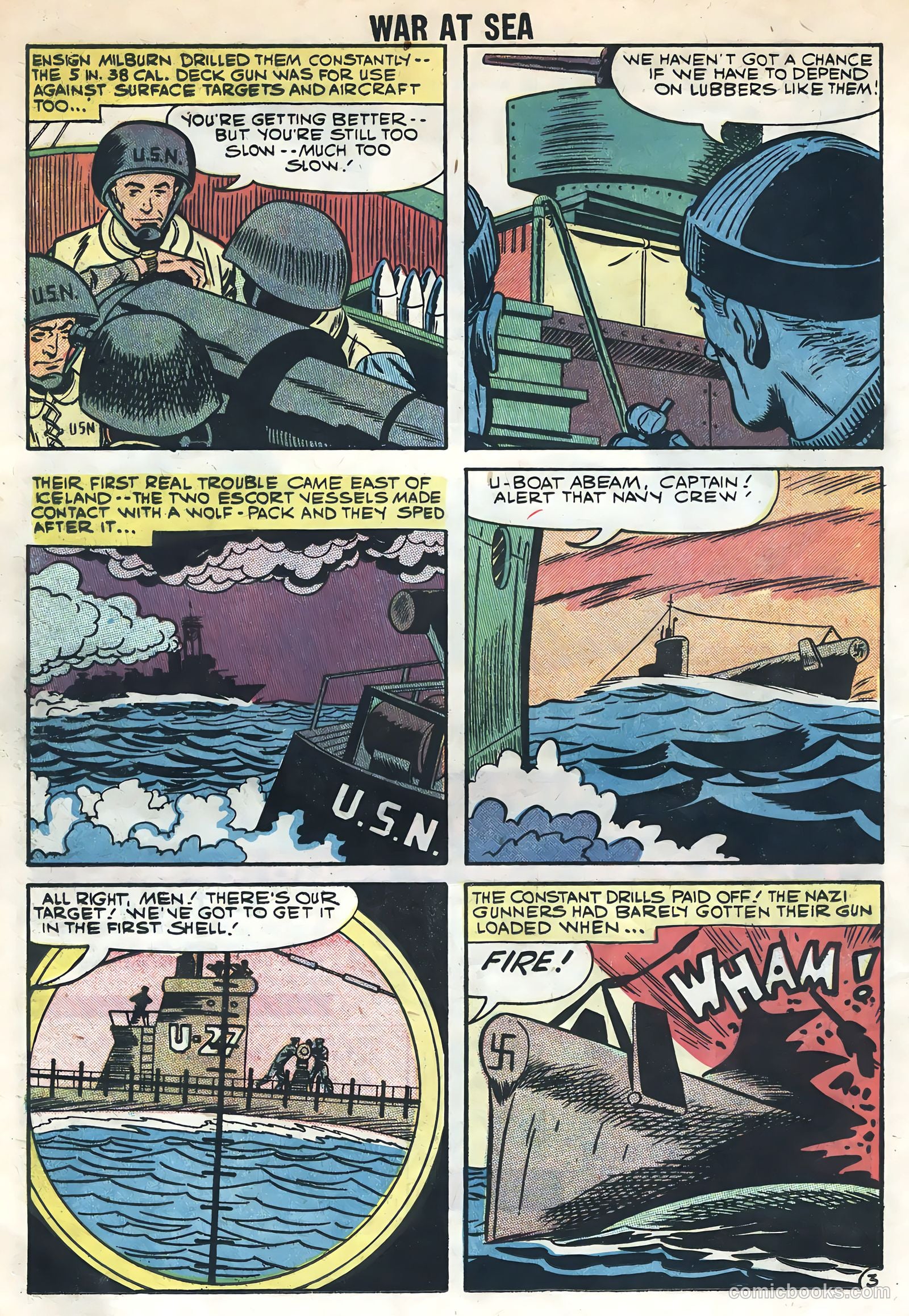 War at Sea #30 (1959) — page 16 of 35