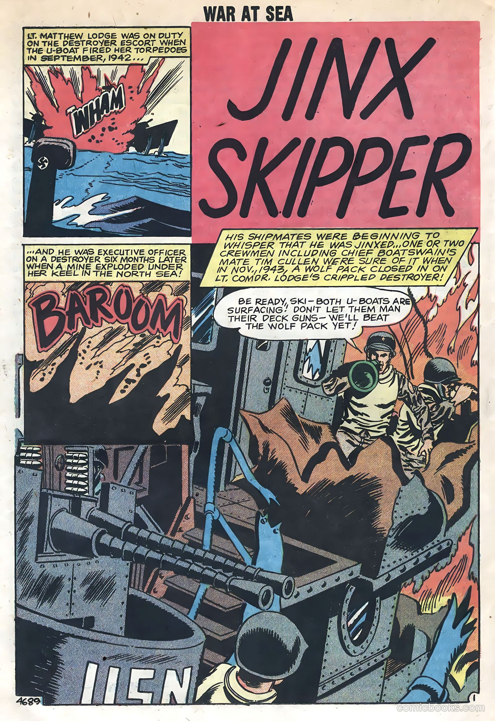 War at Sea #30 (1959) — page 20 of 35