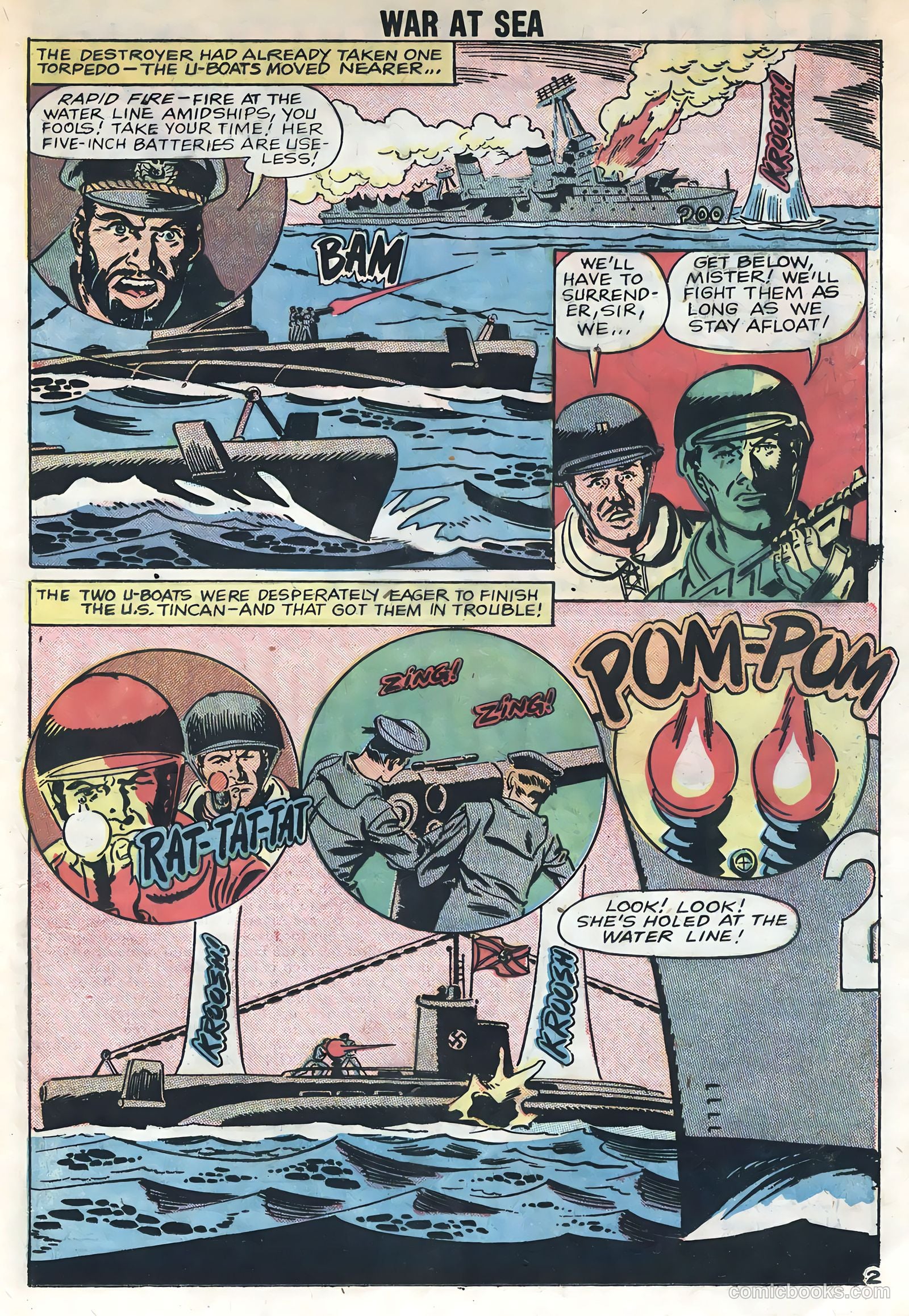 War at Sea #30 (1959) — page 21 of 35