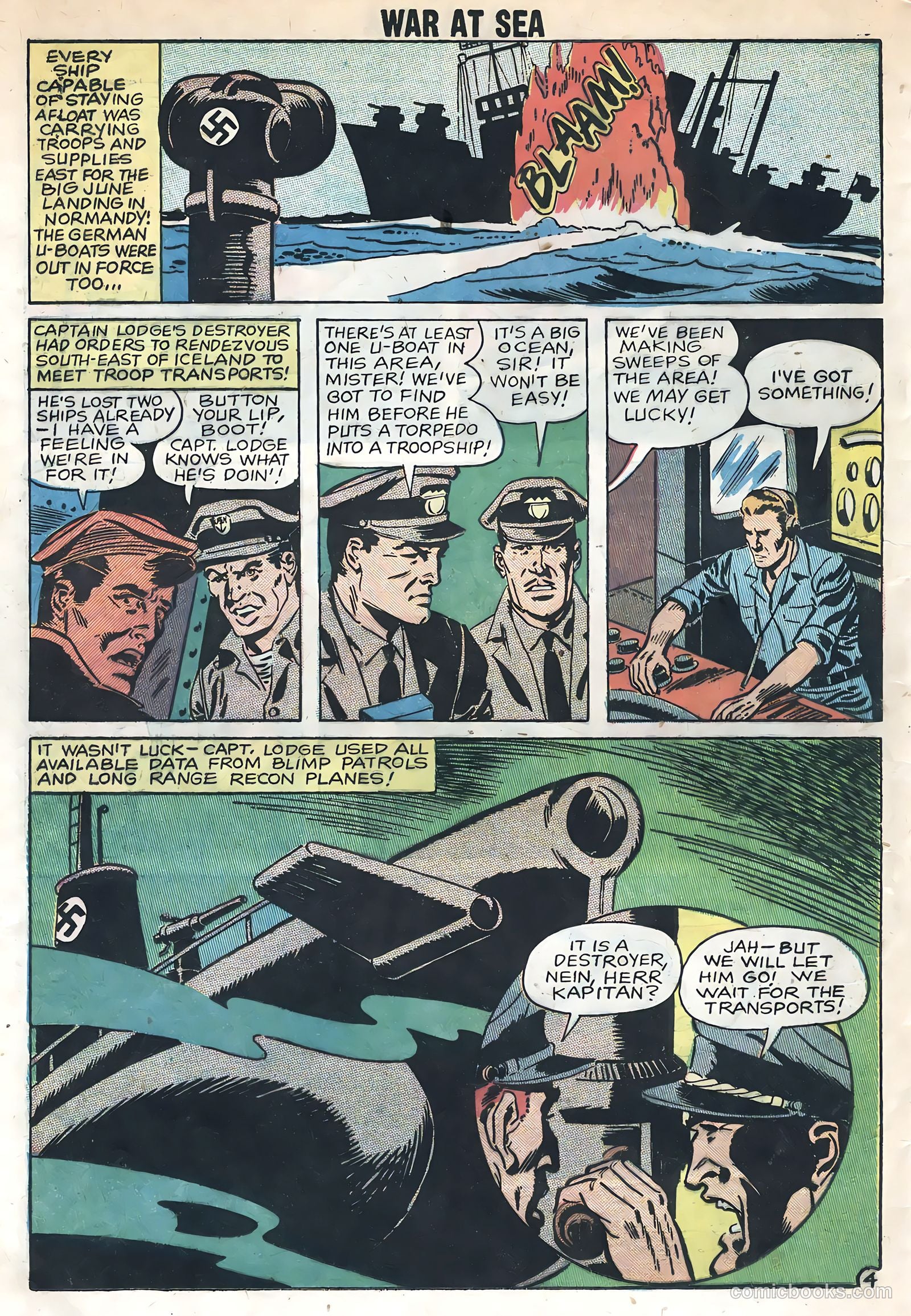 War at Sea #30 (1959) — page 24 of 35