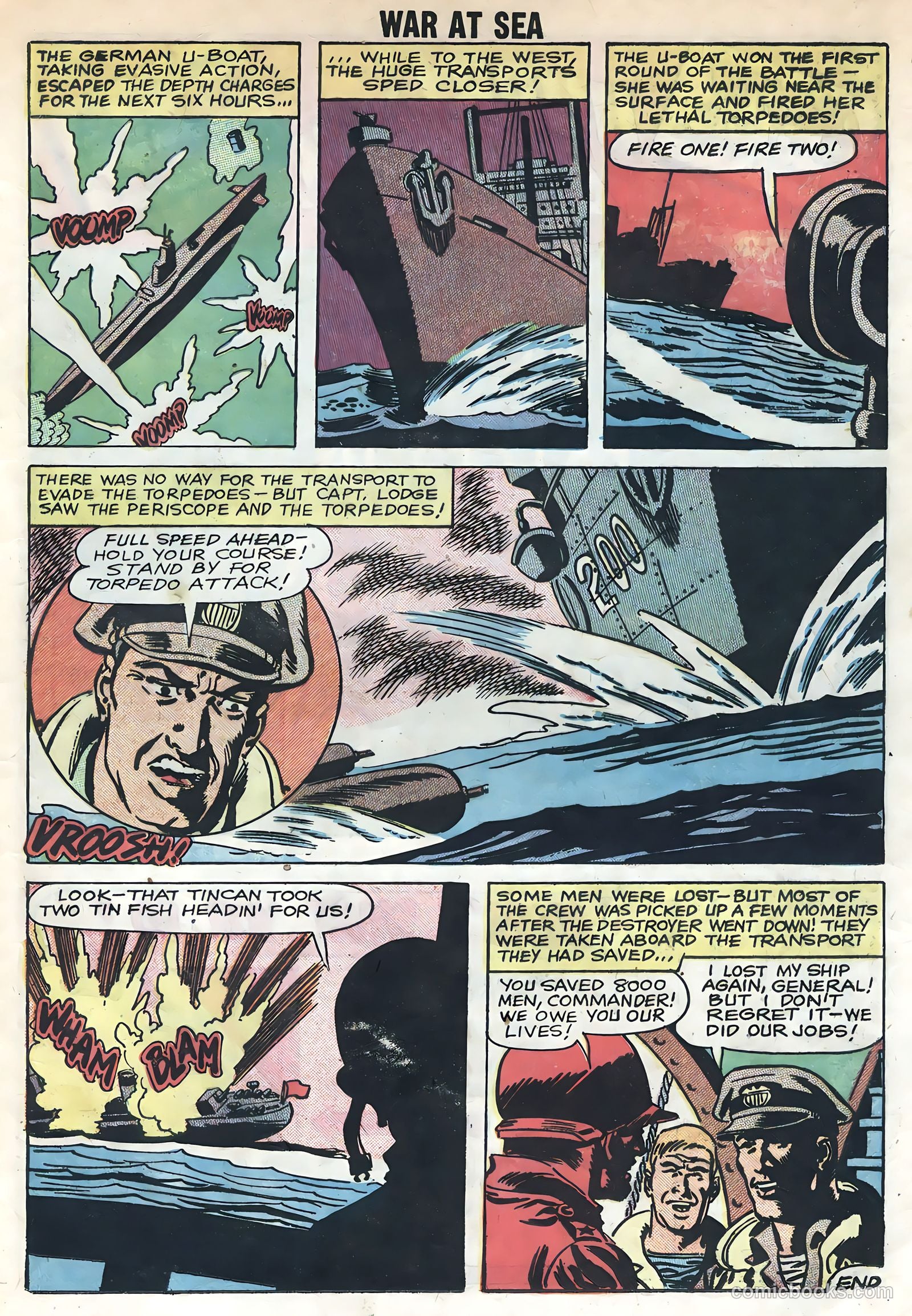 War at Sea #30 (1959) — page 25 of 35