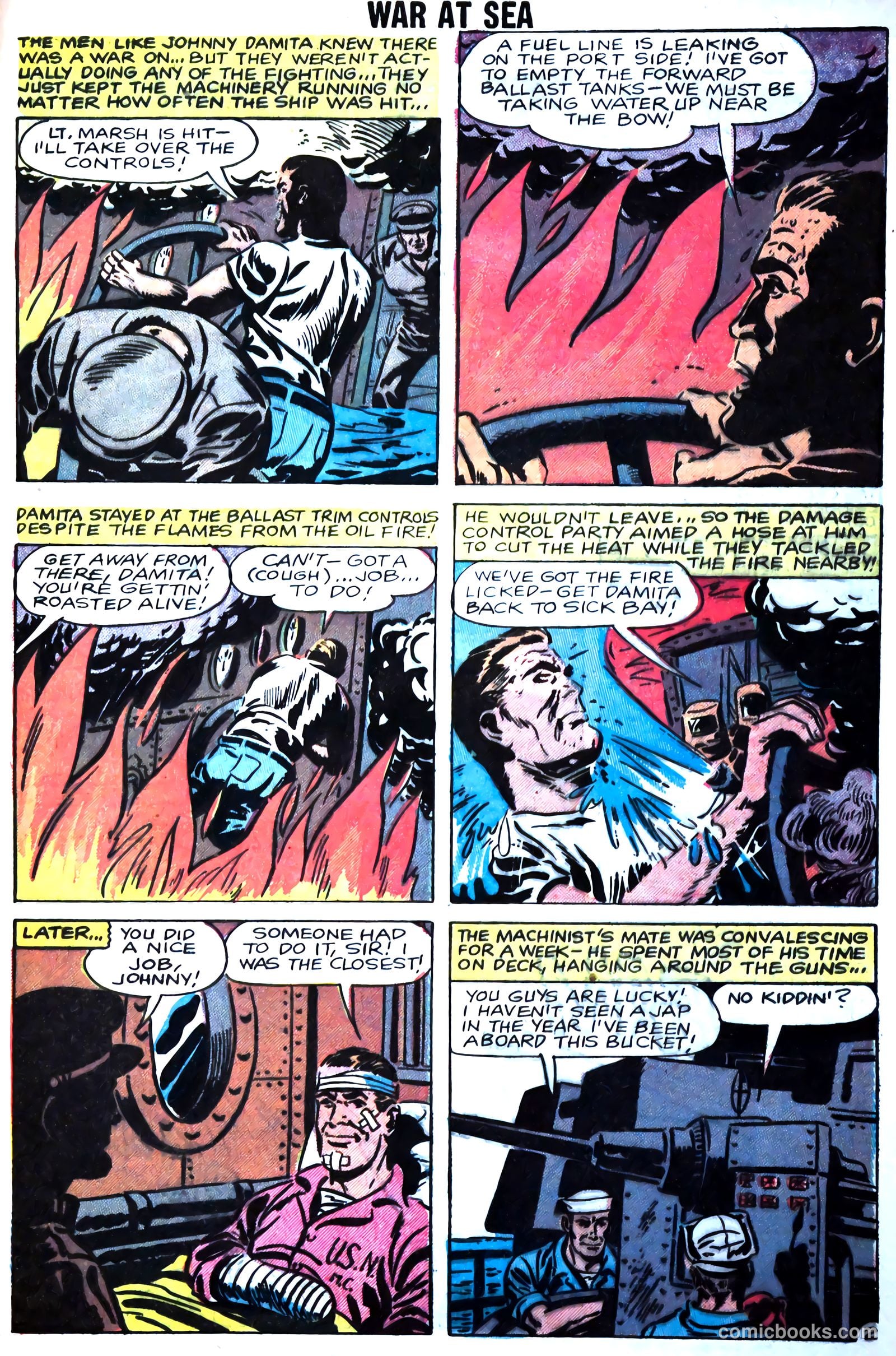 War at Sea #30 (1959) — page 28 of 35