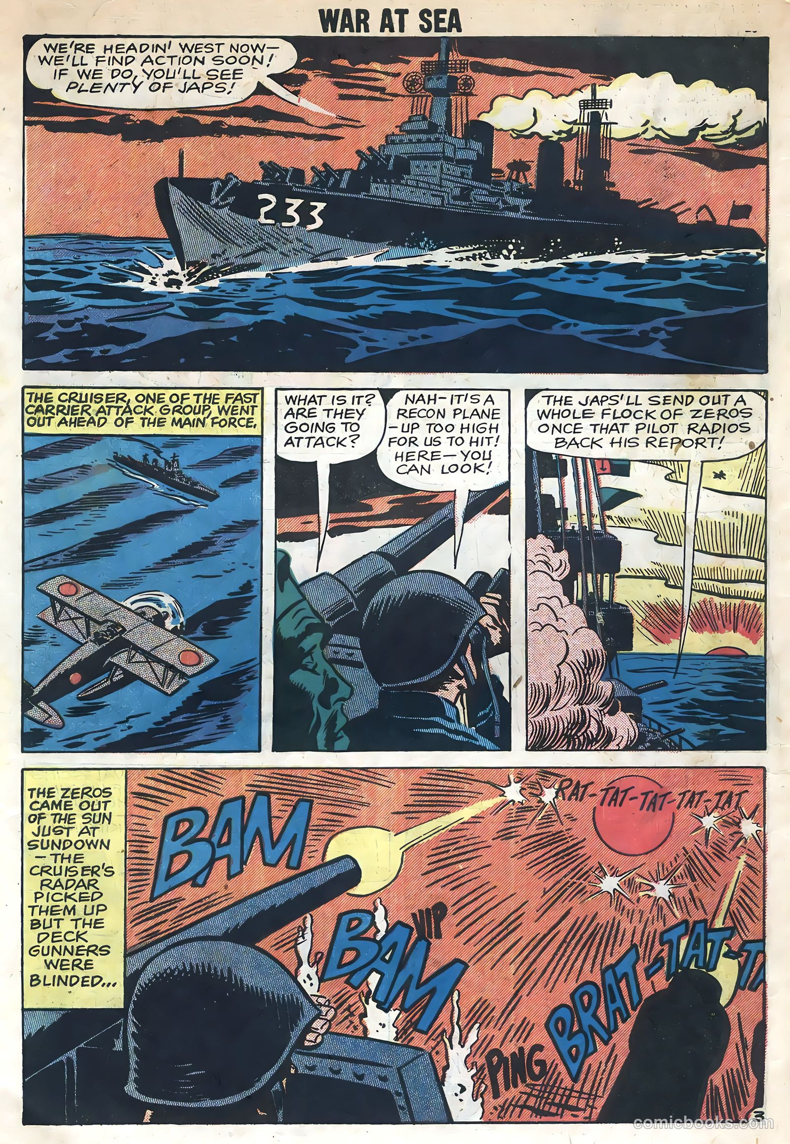 War at Sea #30 (1959) — page 30 of 35