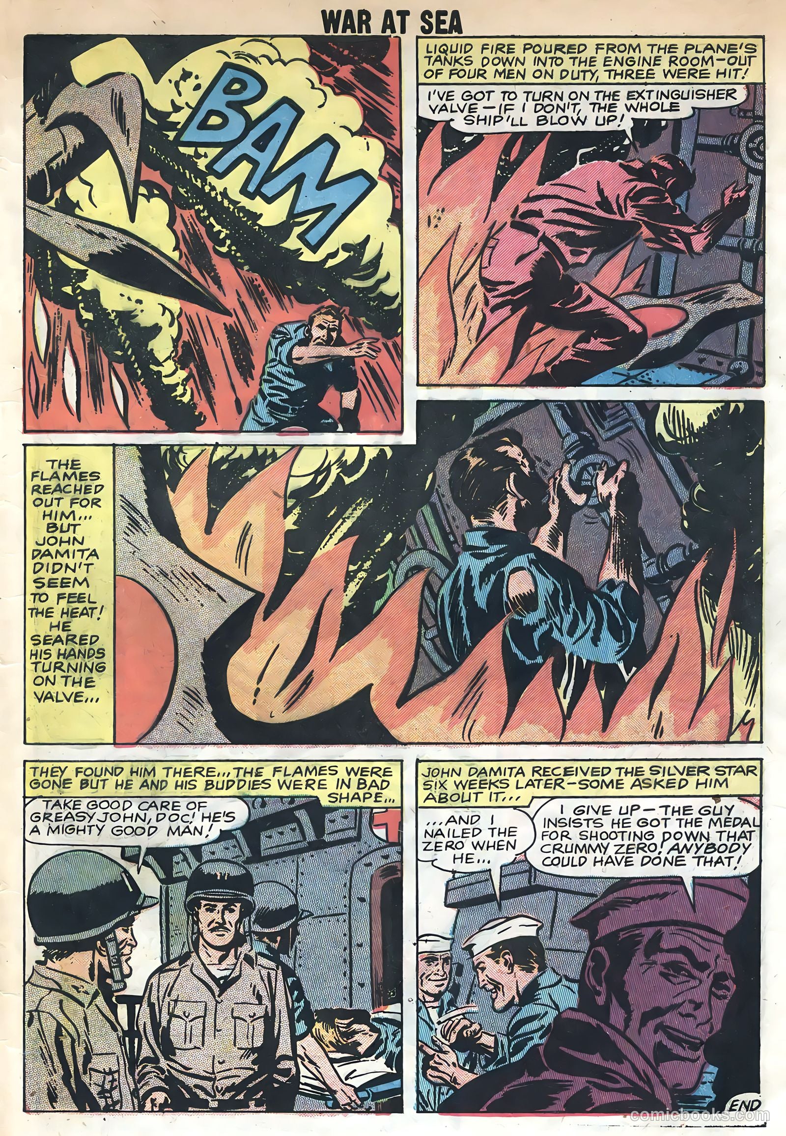 War at Sea #30 (1959) — page 33 of 35