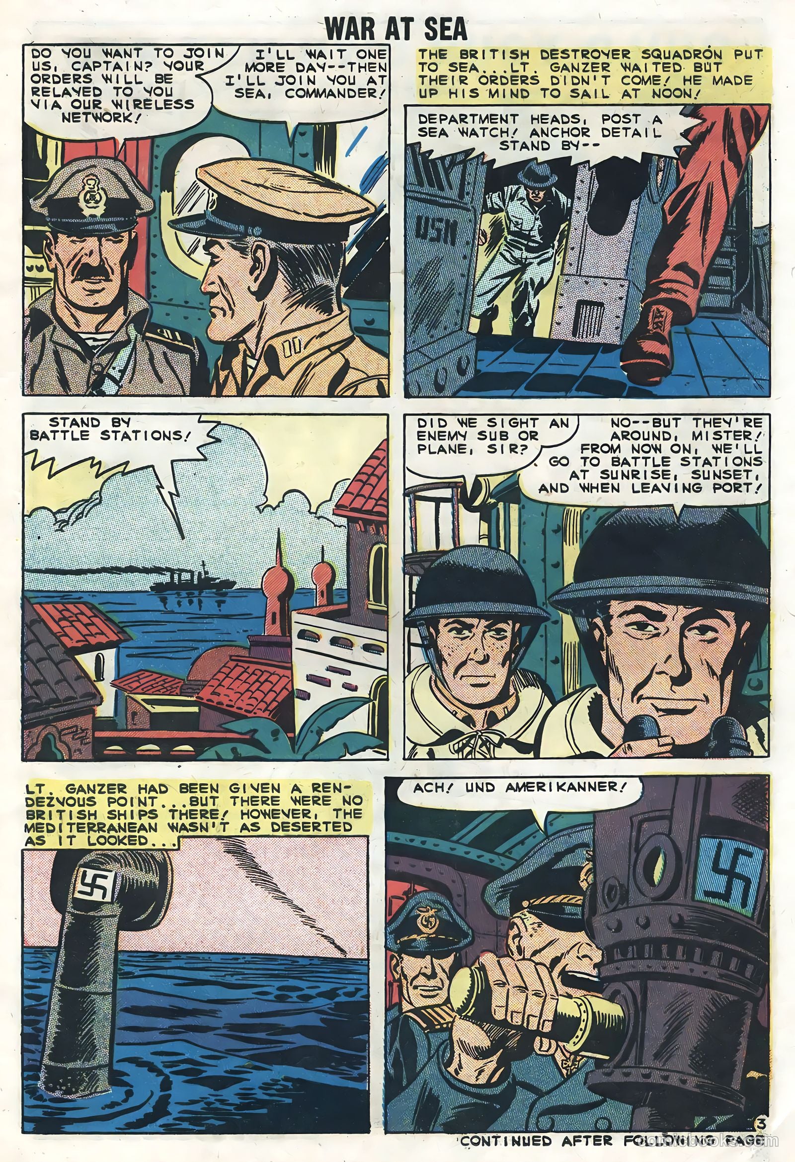 War at Sea #31 (1959) — page 5 of 35