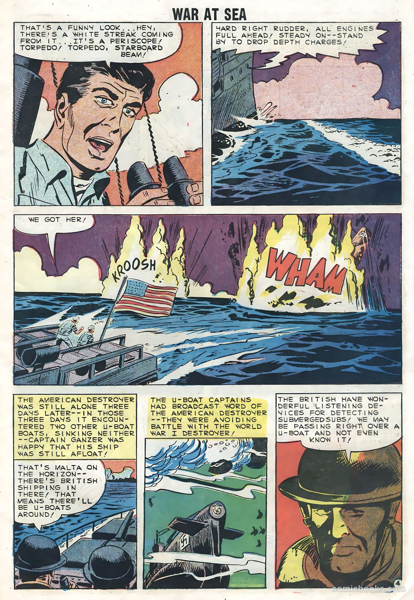 War at Sea #31 (1959) — page 7 of 35