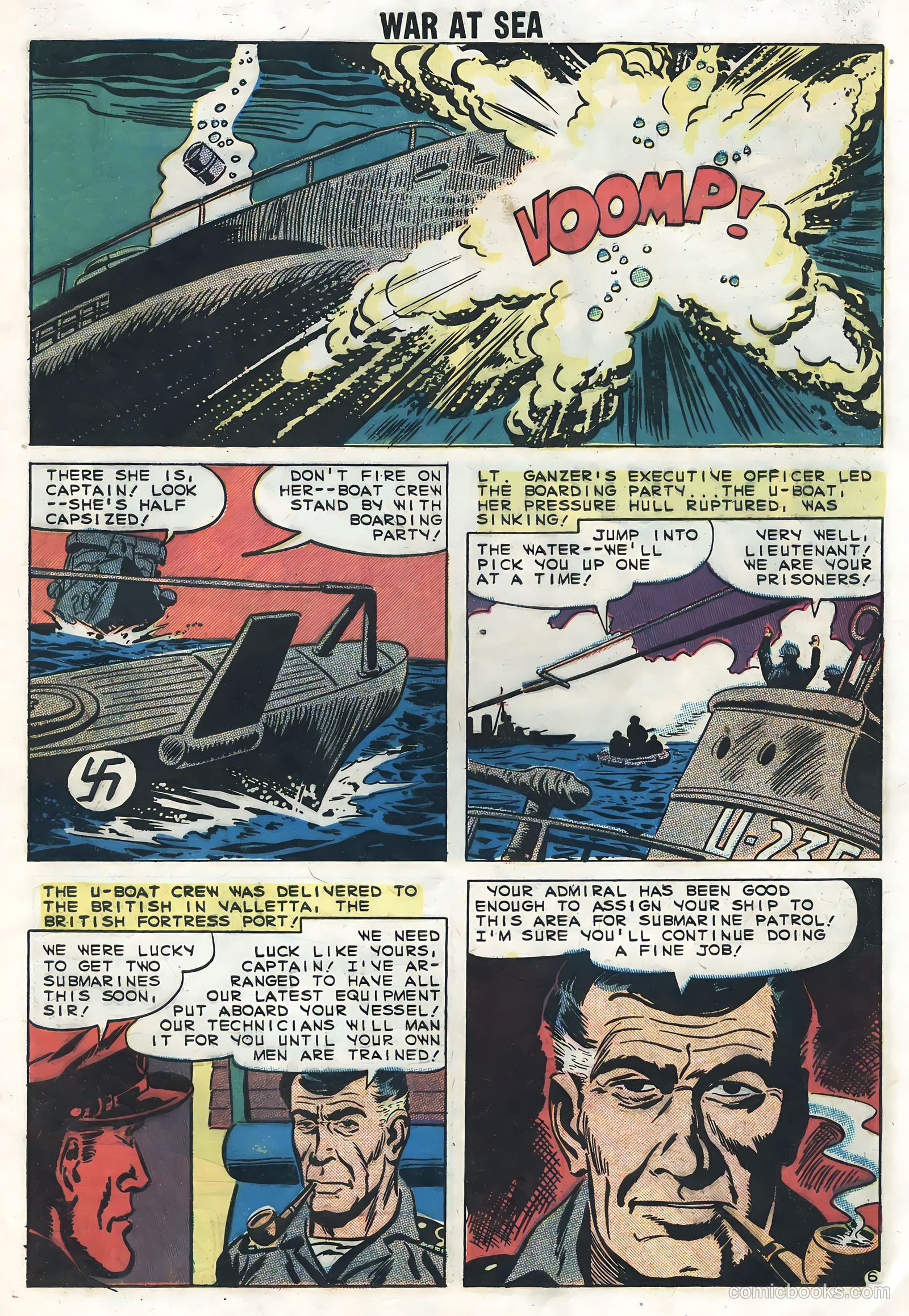 War at Sea #31 (1959) — page 9 of 35