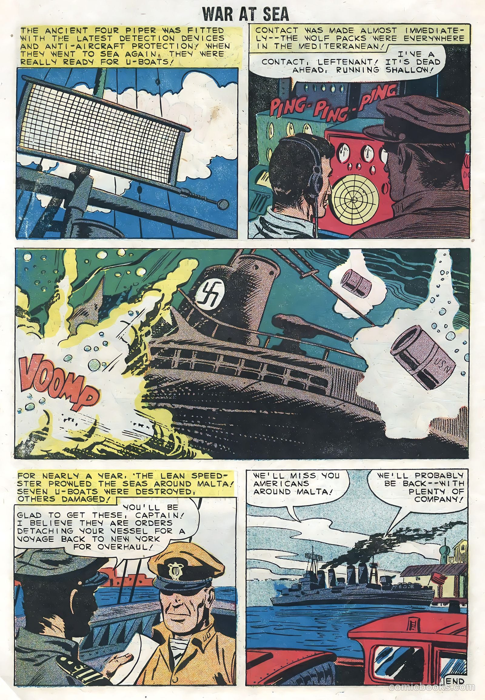 War at Sea #31 (1959) — page 10 of 35