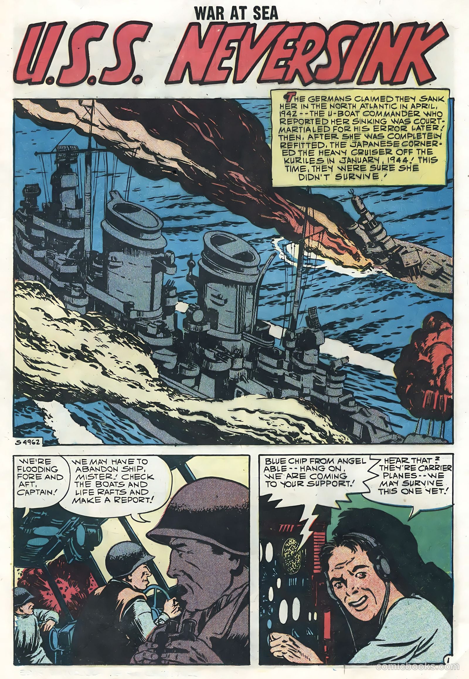 War at Sea #31 (1959) — page 13 of 35
