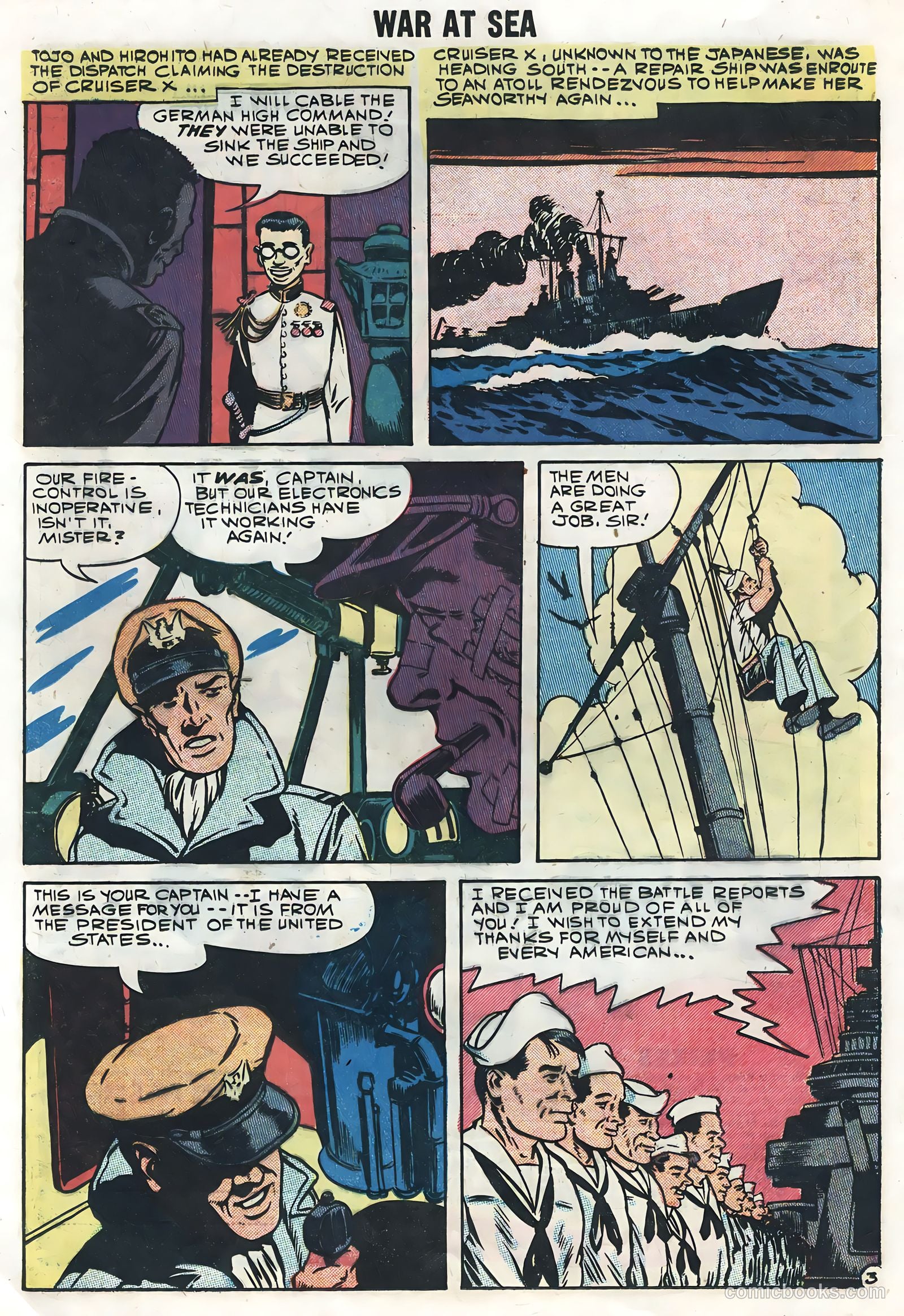 War at Sea #31 (1959) — page 16 of 35