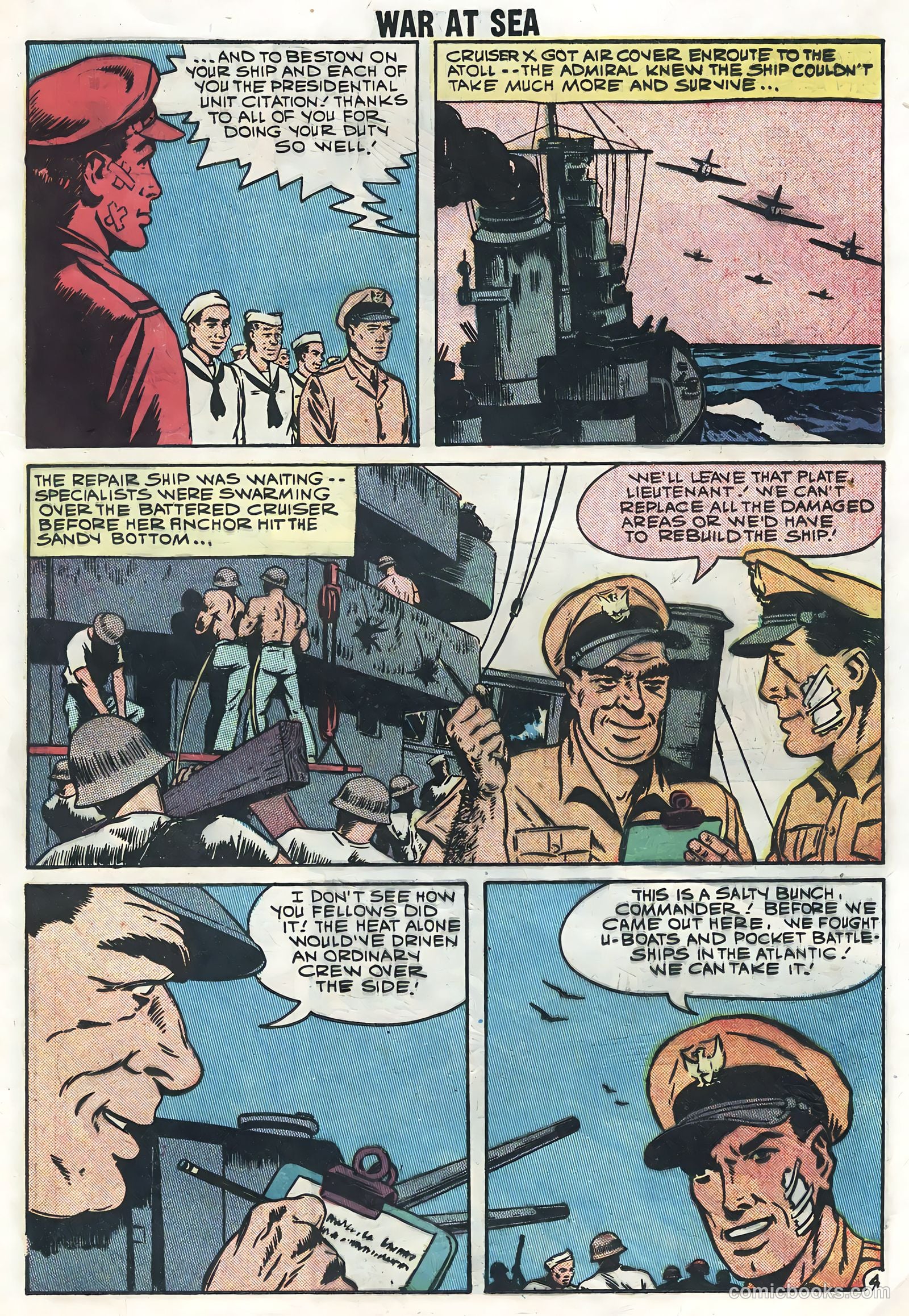 War at Sea #31 (1959) — page 17 of 35