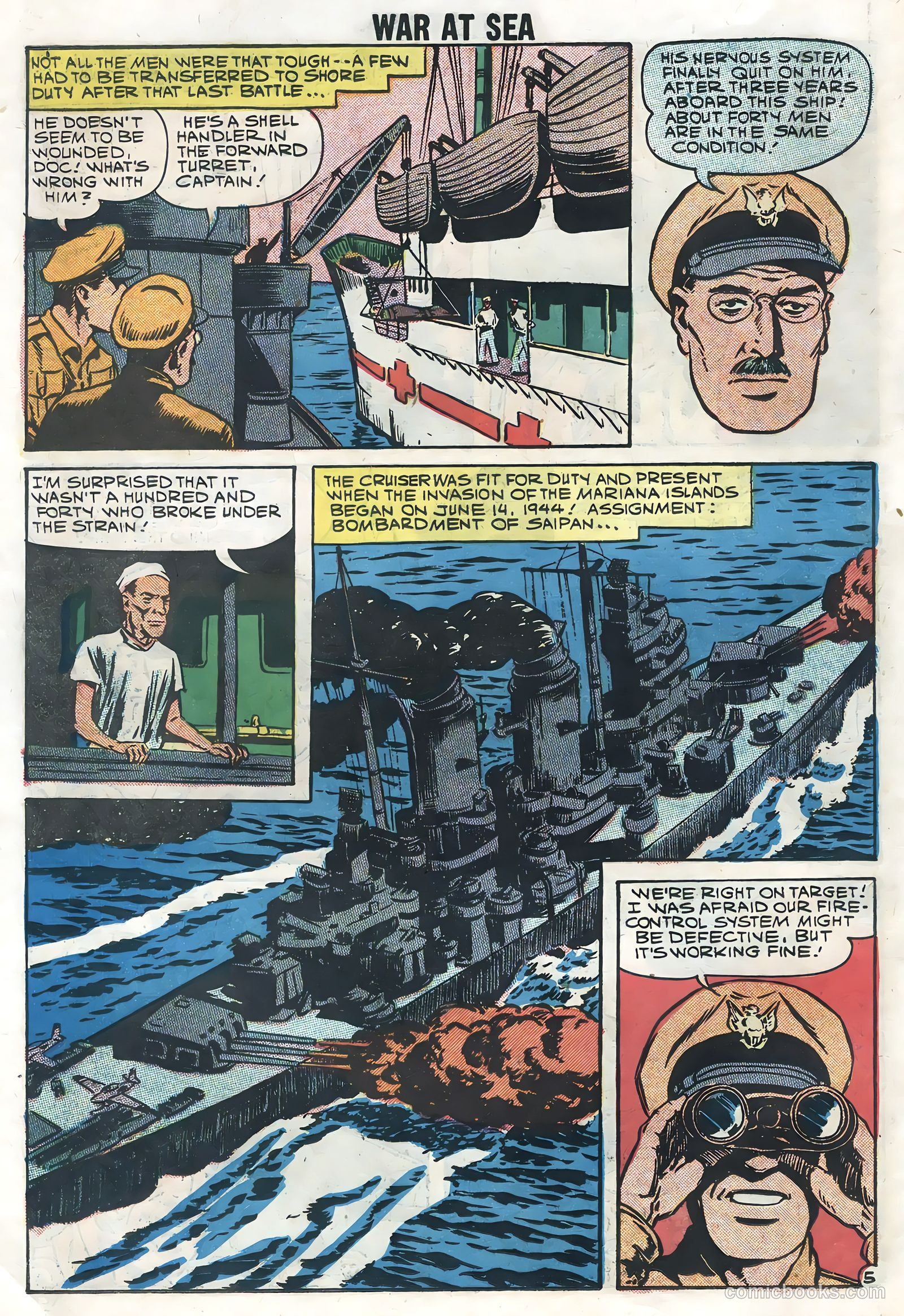 War at Sea #31 (1959) — page 18 of 35