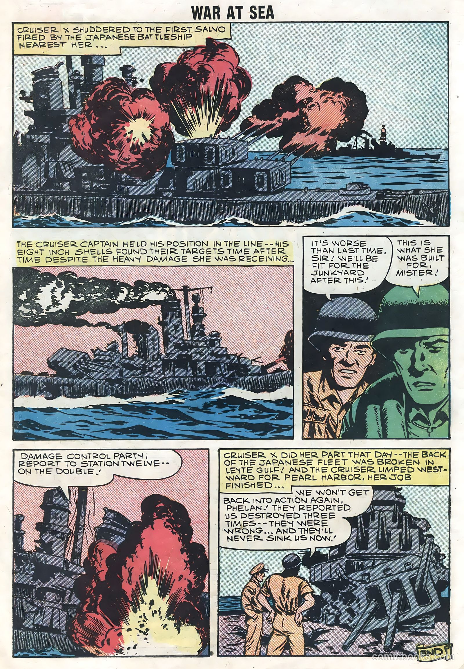 War at Sea #31 (1959) — page 23 of 35