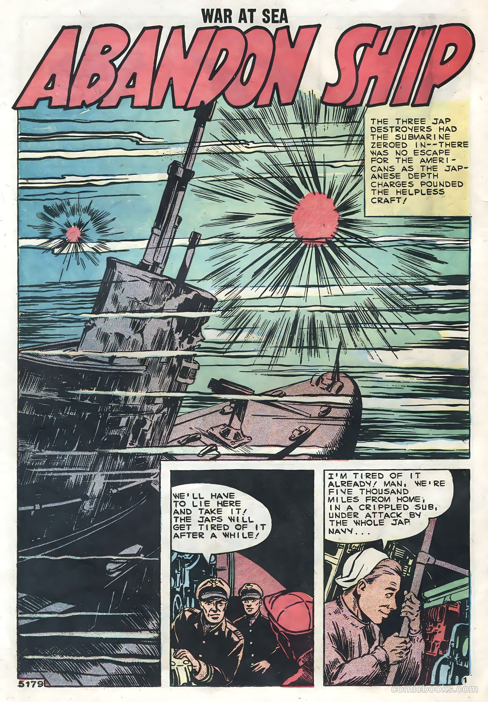 War at Sea #31 (1959) — page 26 of 35
