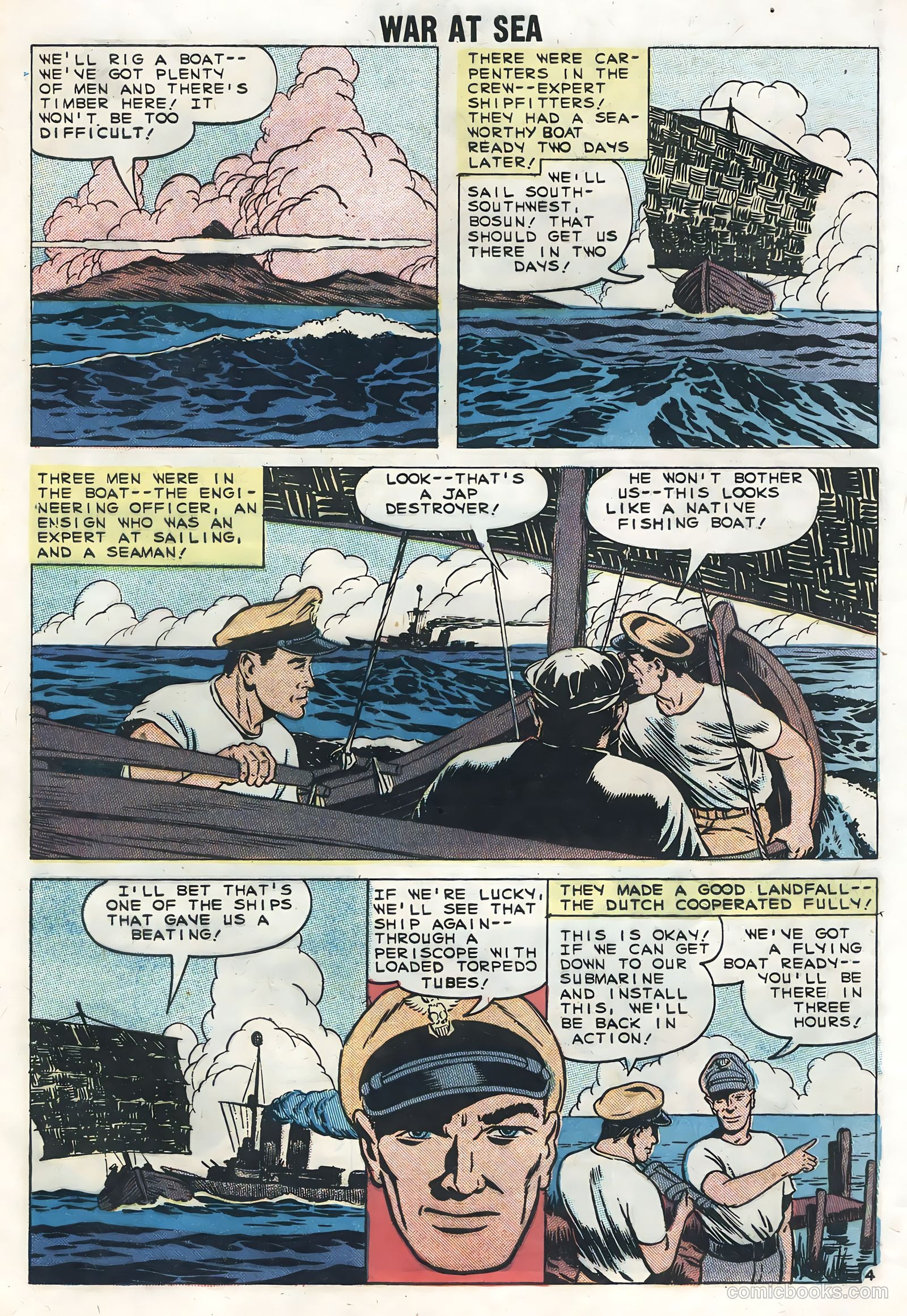 War at Sea #31 (1959) — page 29 of 35