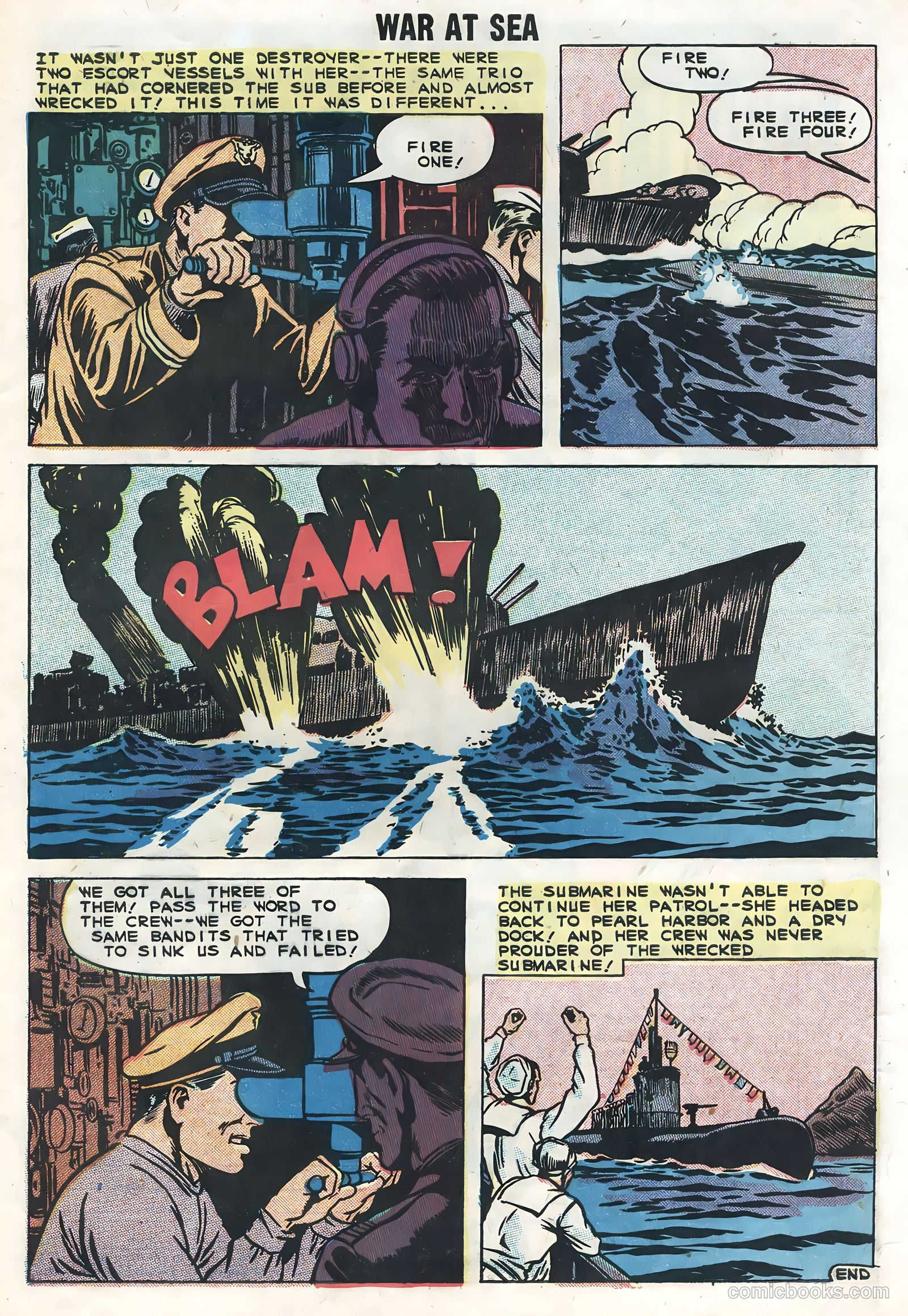 War at Sea #31 (1959) — page 33 of 35
