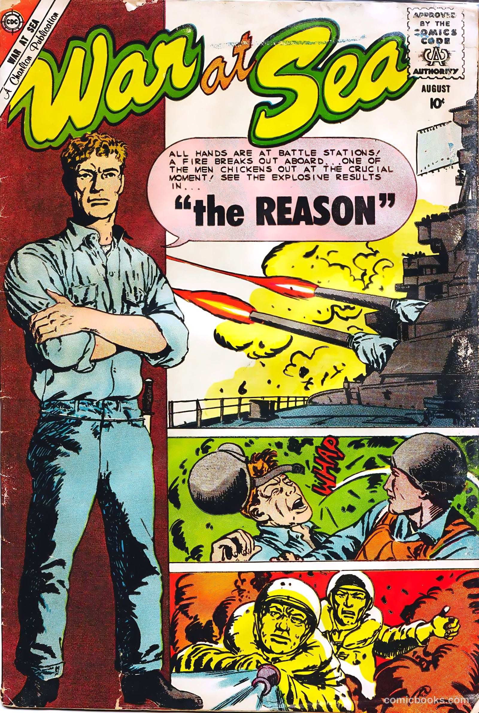 War at Sea #37 cover