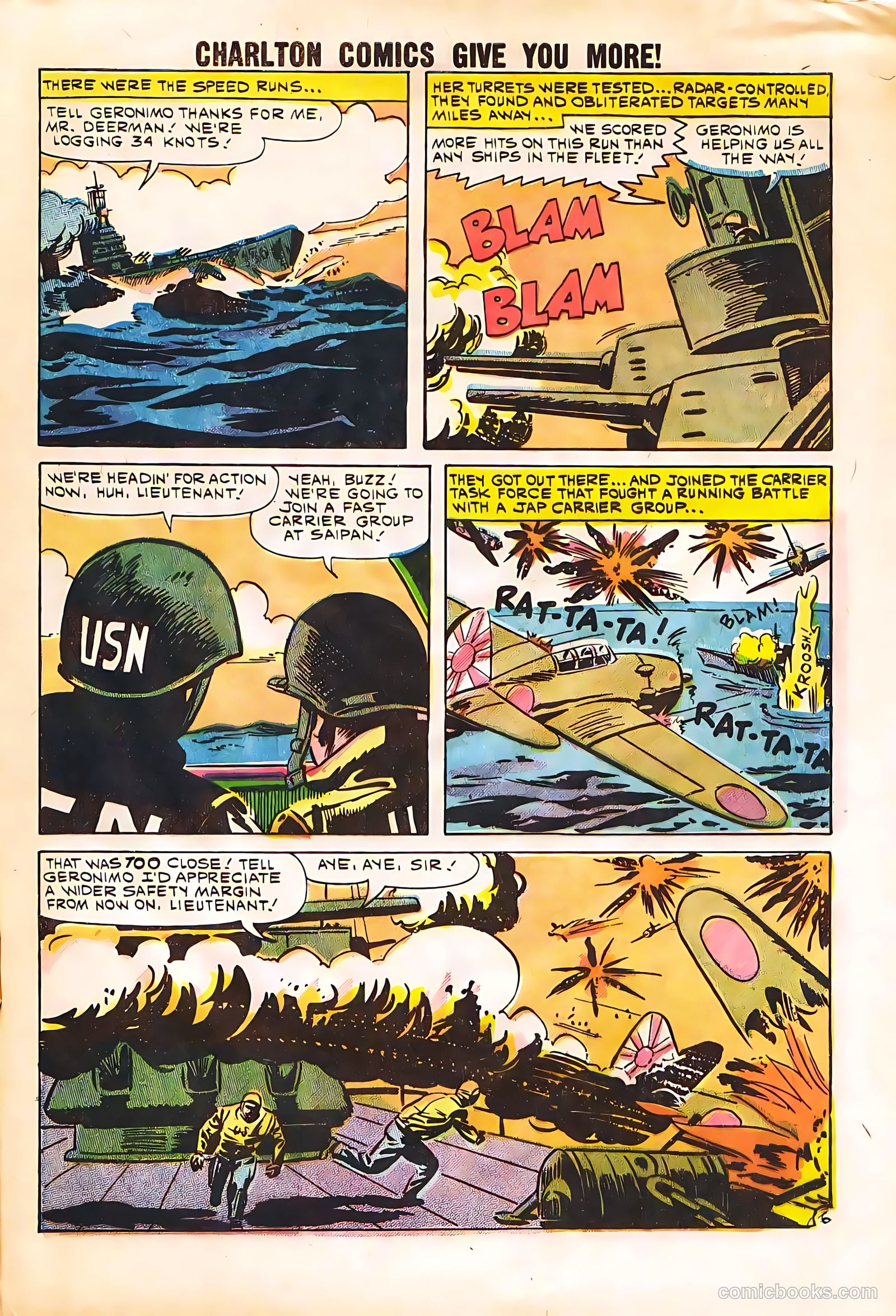 War at Sea #37 (1960) — page 9