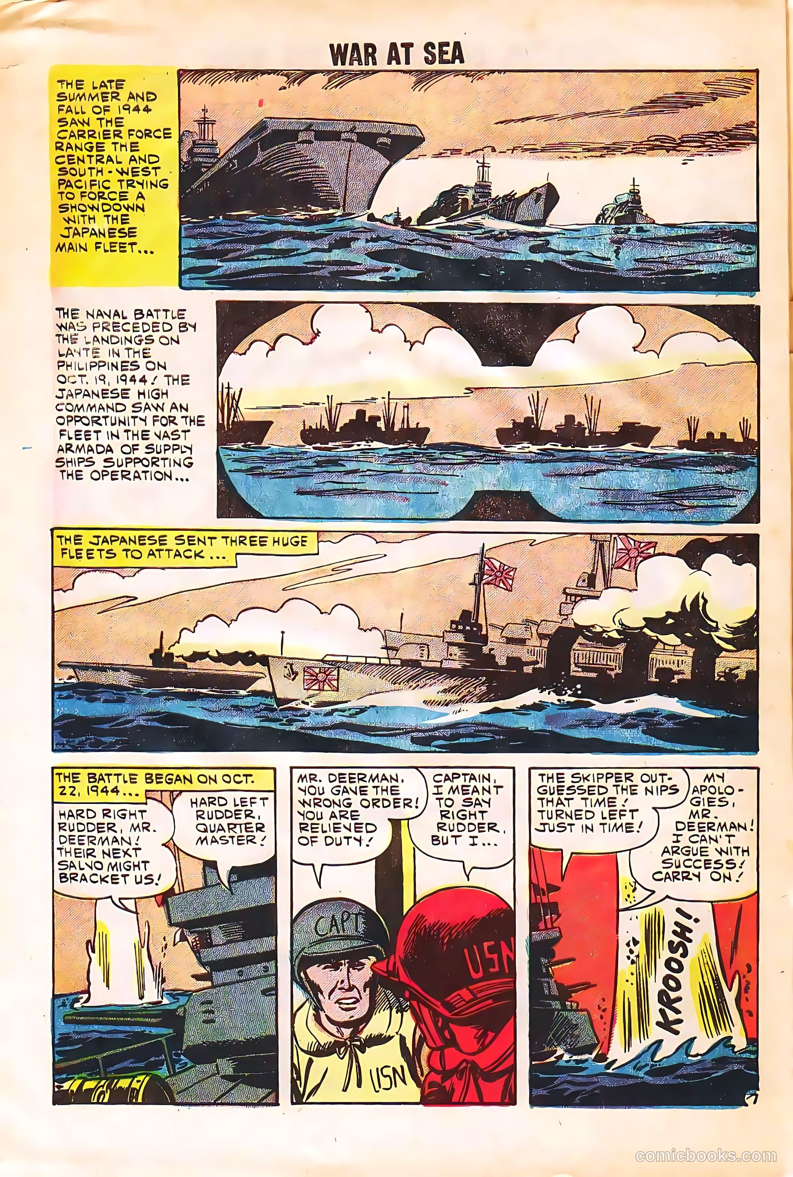 War at Sea #37 (1960) — page 10