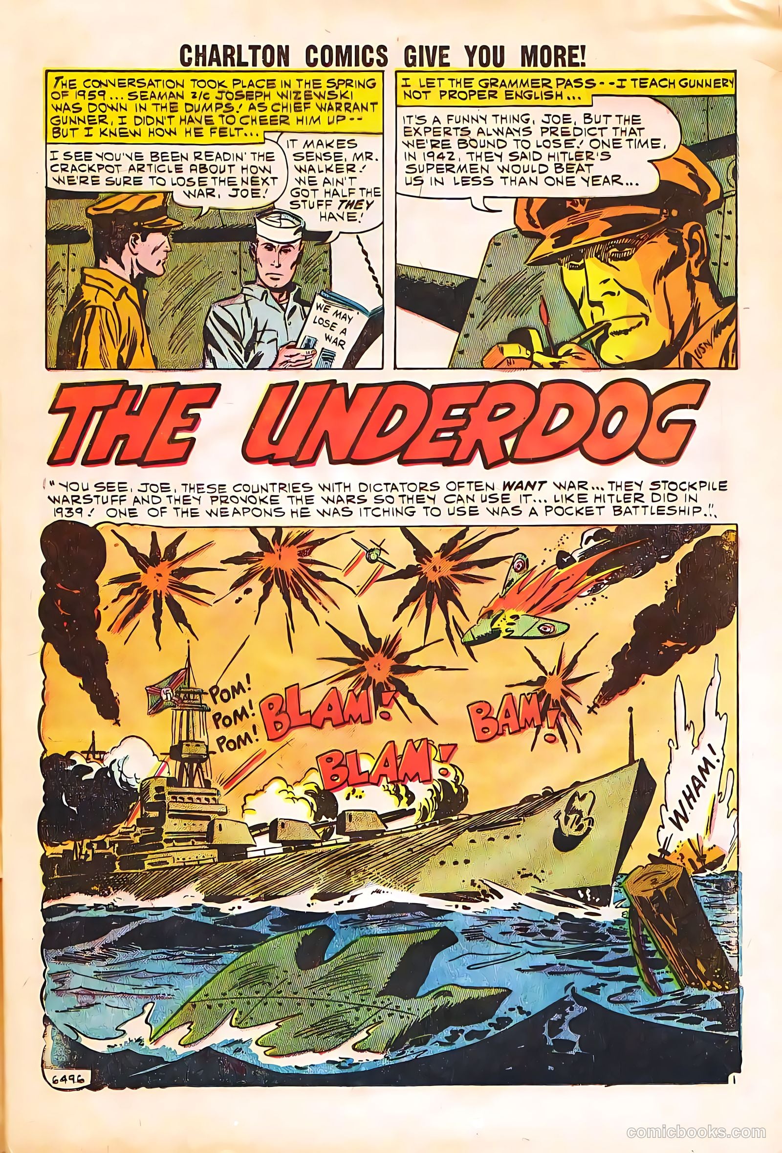 War at Sea #37 (1960) — page 13