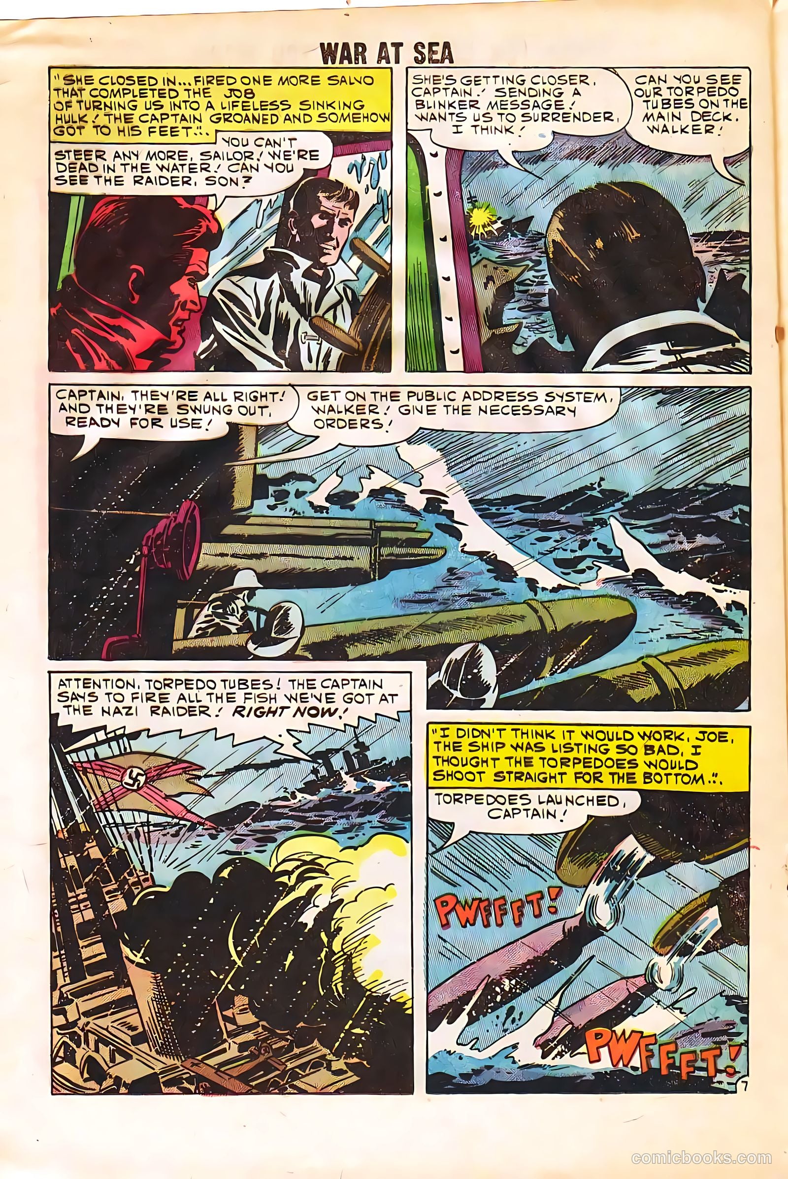 War at Sea #37 (1960) — page 20