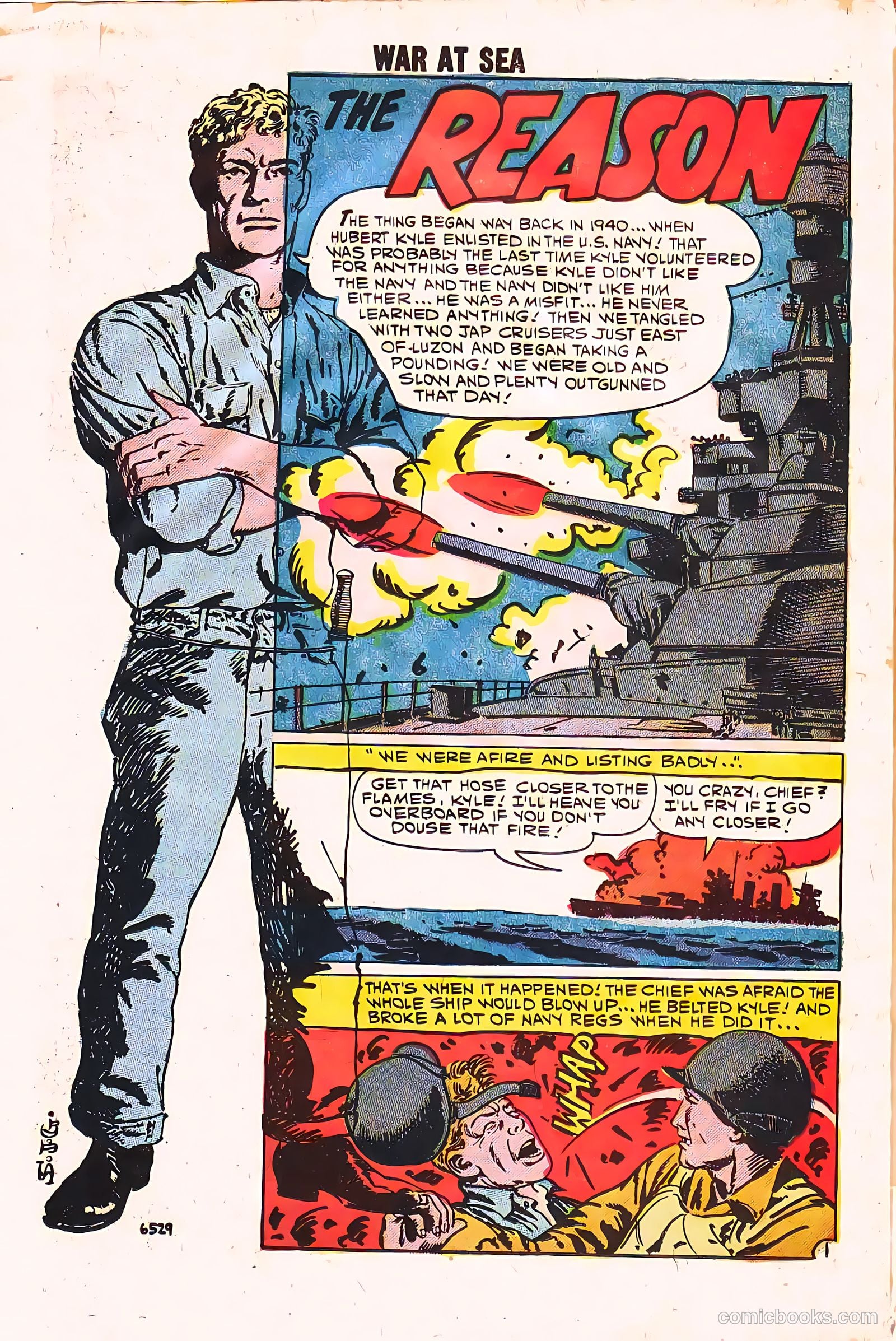 War at Sea #37 (1960) — page 26
