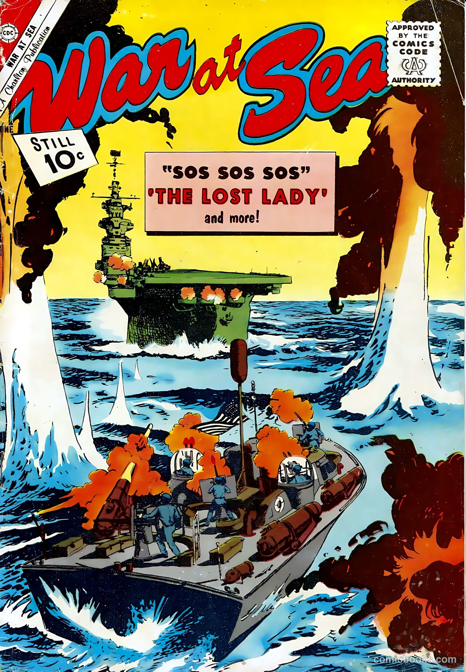 War at Sea #42 cover