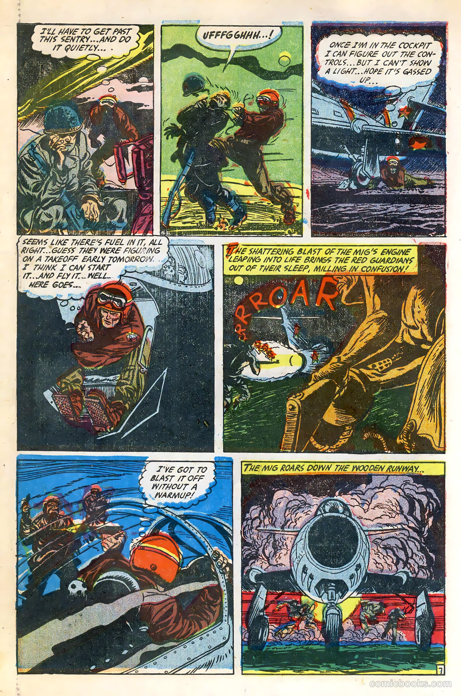 War Birds #2 (1952, Fiction House) — page 10 of 36