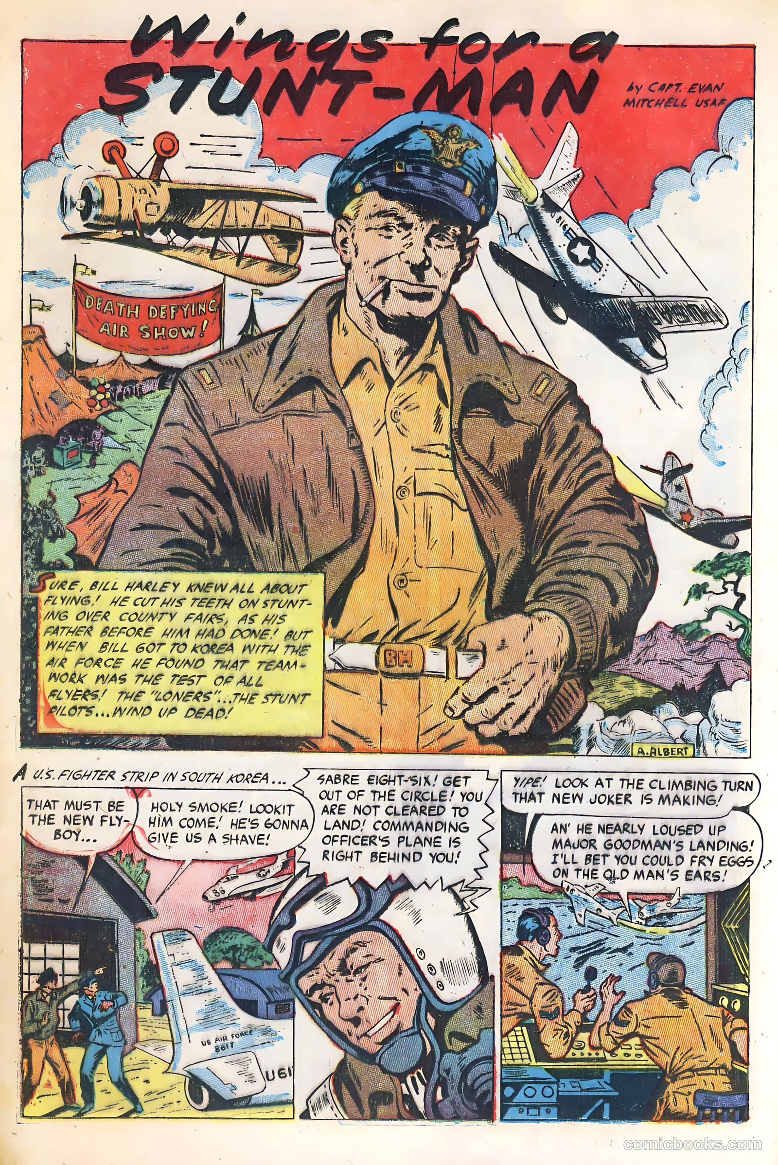 War Birds #2 (1952, Fiction House) — page 12 of 36