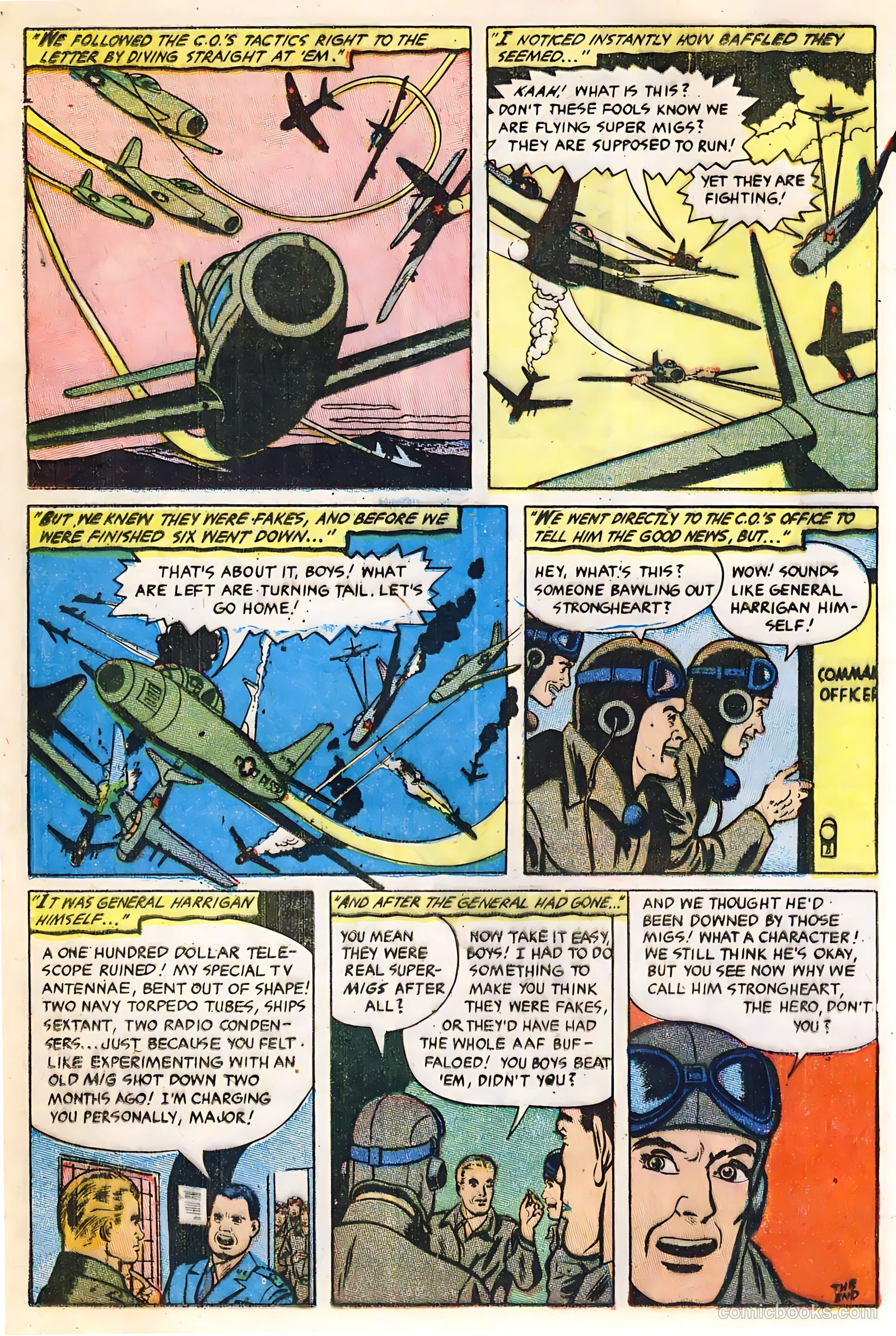 War Birds #2 (1952, Fiction House) — page 24 of 36