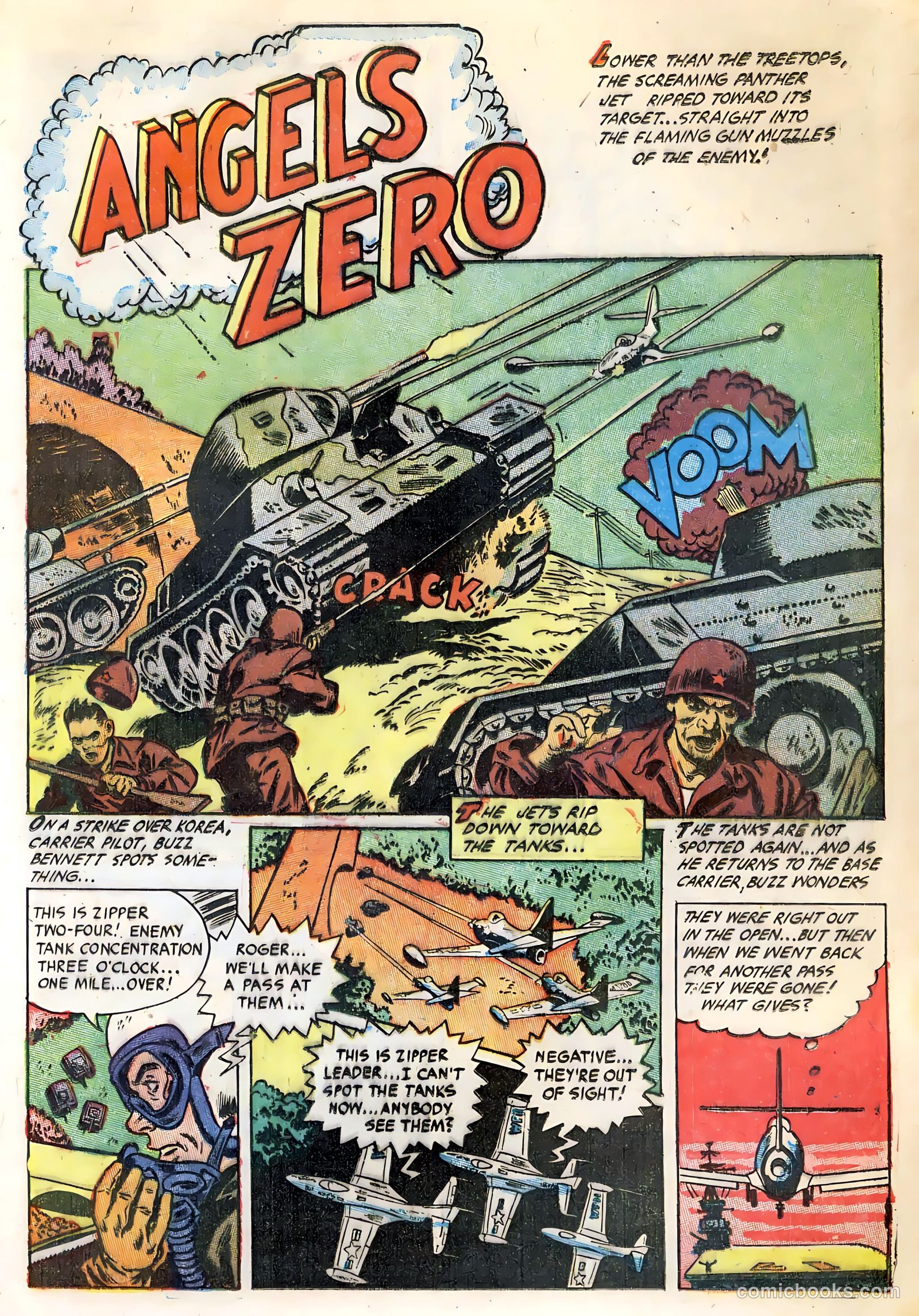 War Birds #2 (1952, Fiction House) — page 25 of 36
